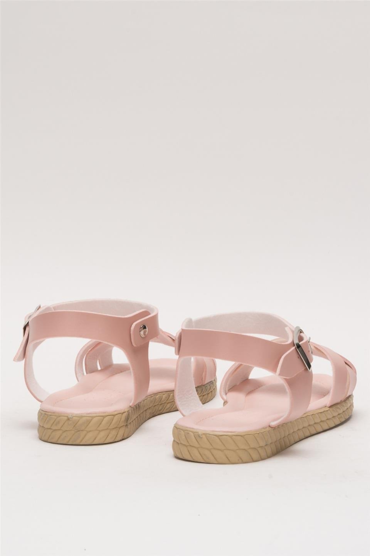 Günlük Şık Rahat Kadın Sandalet PUDRA - Görsel 5