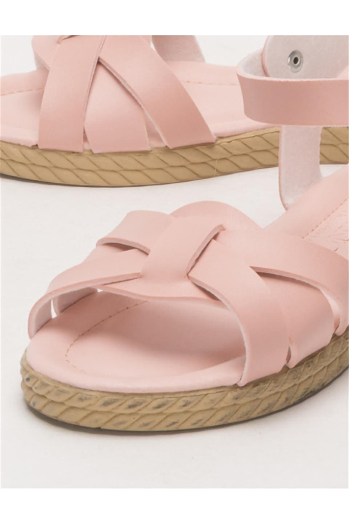 Günlük Şık Rahat Kadın Sandalet PUDRA - Görsel 6