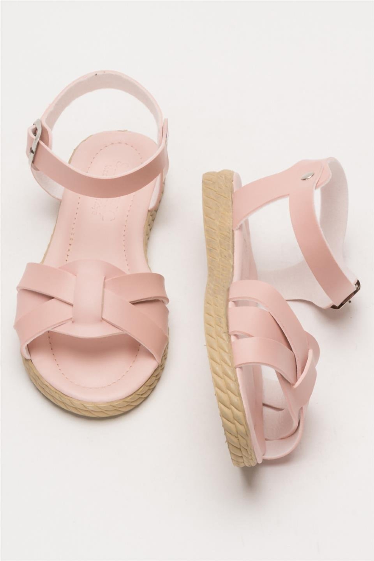 Günlük Şık Rahat Kadın Sandalet PUDRA - Görsel 8