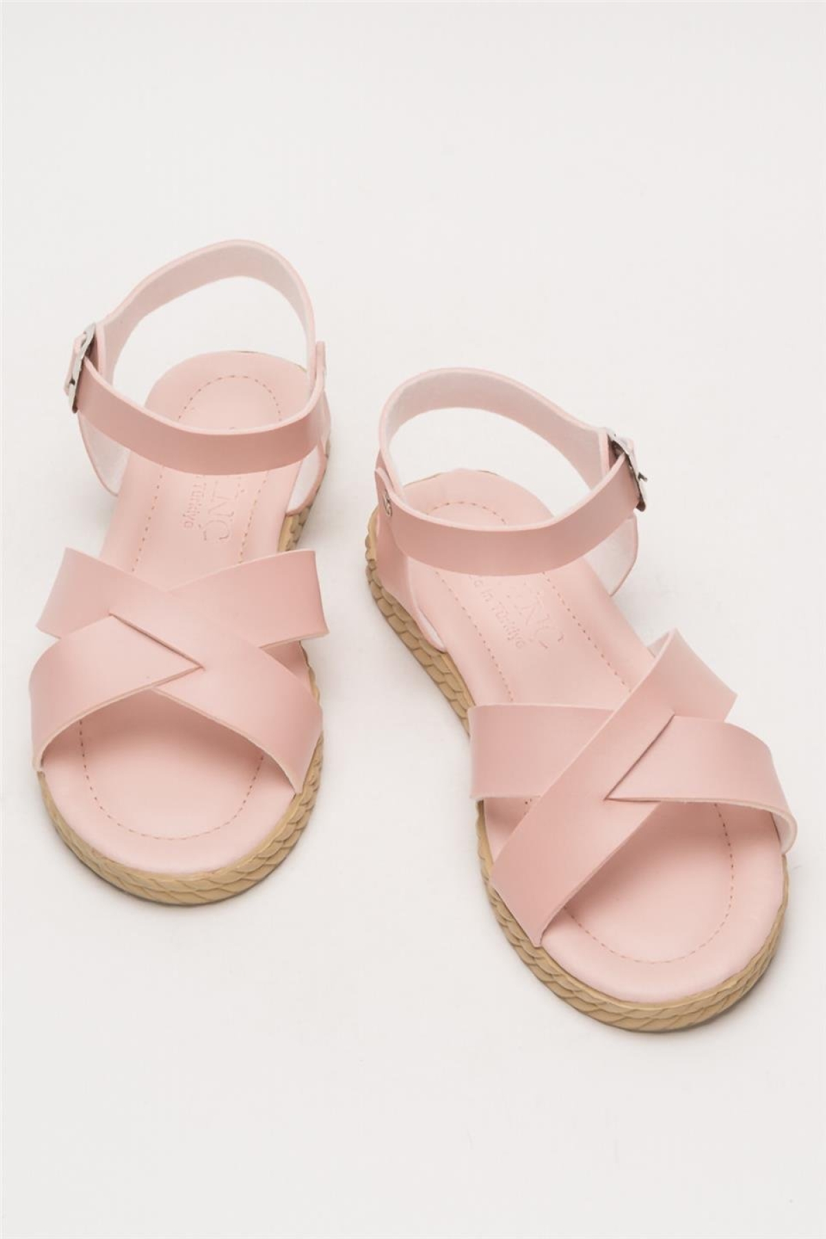 Günlük Şık Rahat Kadın Sandalet PUDRA - Görsel 7
