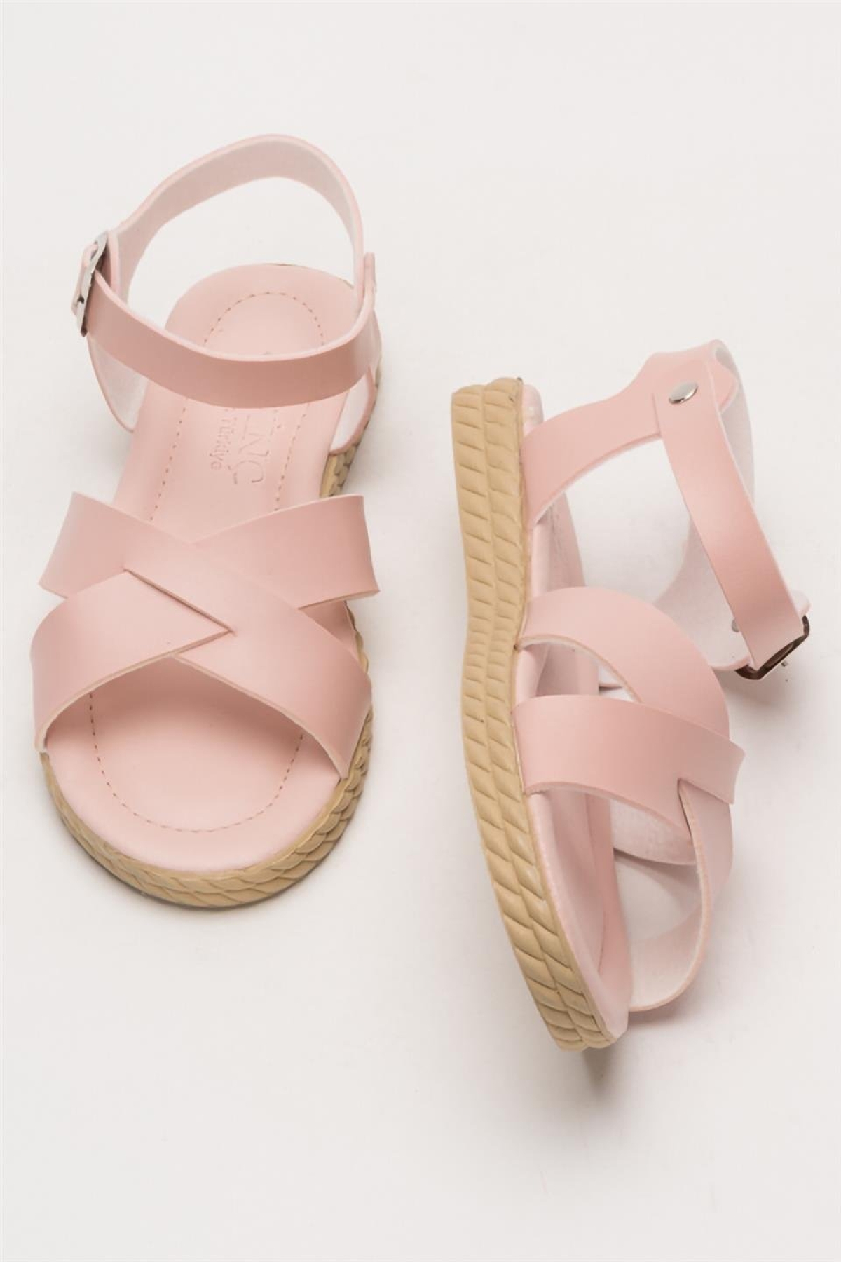 Günlük Şık Rahat Kadın Sandalet PUDRA - Görsel 8