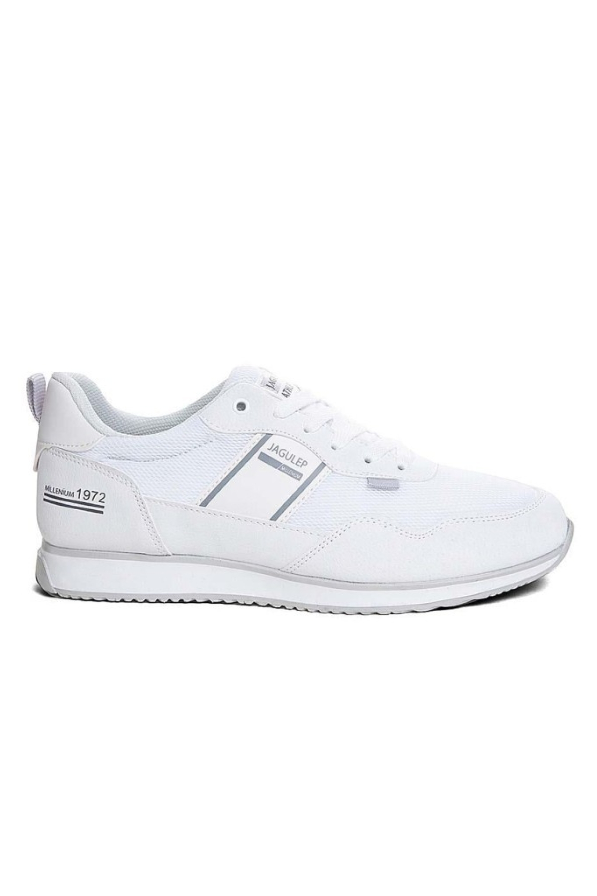 Bugatti Deri Anorak Anatomik Erkek Sneaker Beyaz Buz - Görsel 3