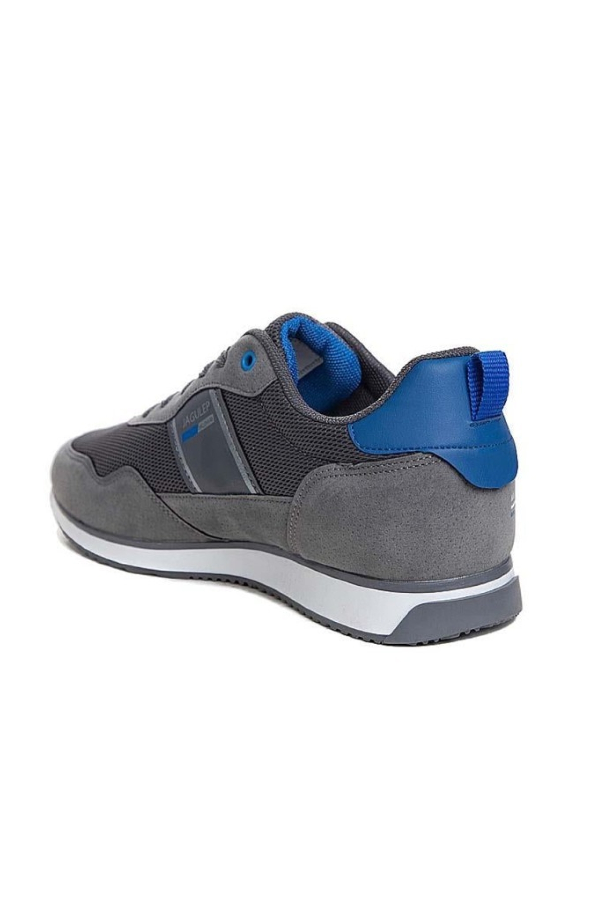 Bugatti Deri Anorak Anatomik Erkek Sneaker Füme Saks - Görsel 4