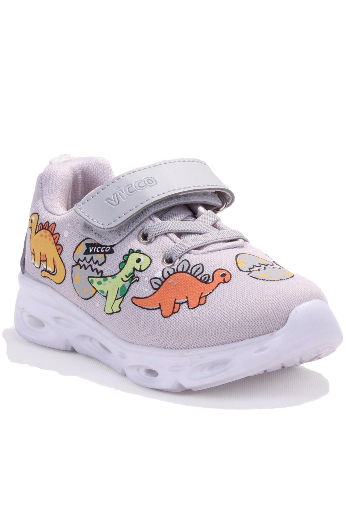 Dino 346P25Y171 Gri Ortopedik Günlük Erkek Çocuk Spor Ayakkabı - Görsel 3