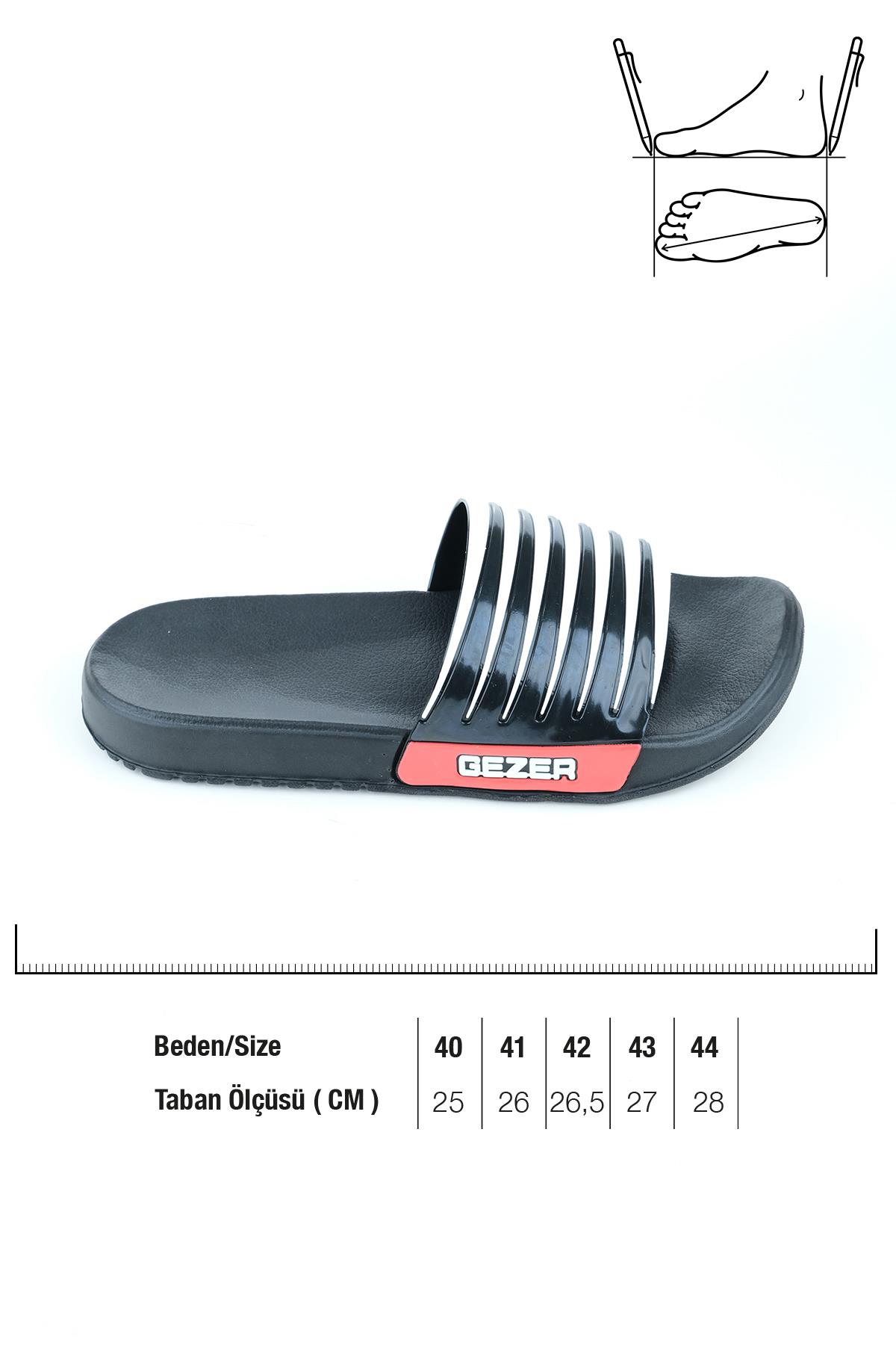 12470 Rahat Taban Islak Zemin Deniz Plaj Havuz Banyo Günlük Terlik - Görsel 3