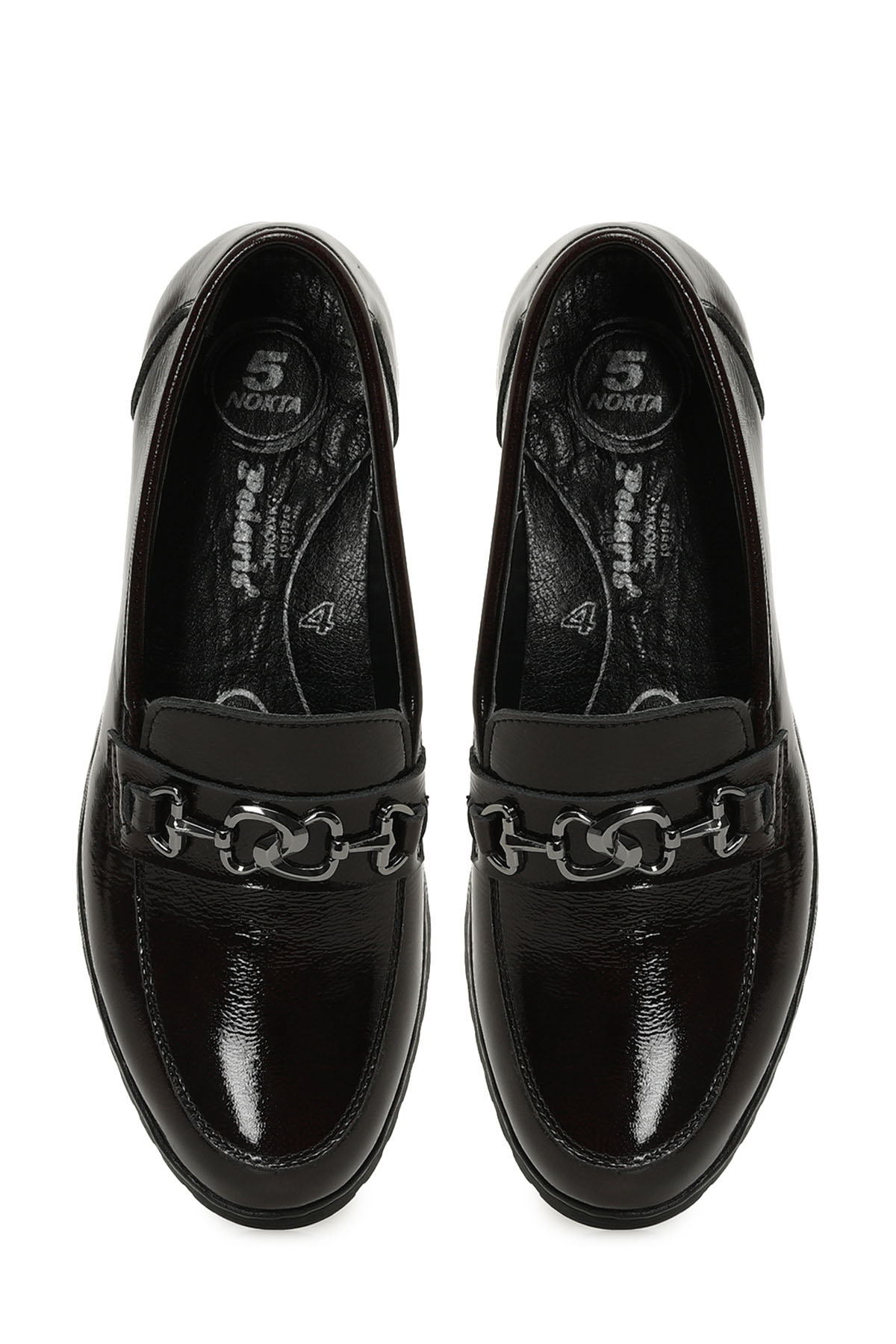 105077.Z5PR Siyah Kadın Loafer - Görsel 5