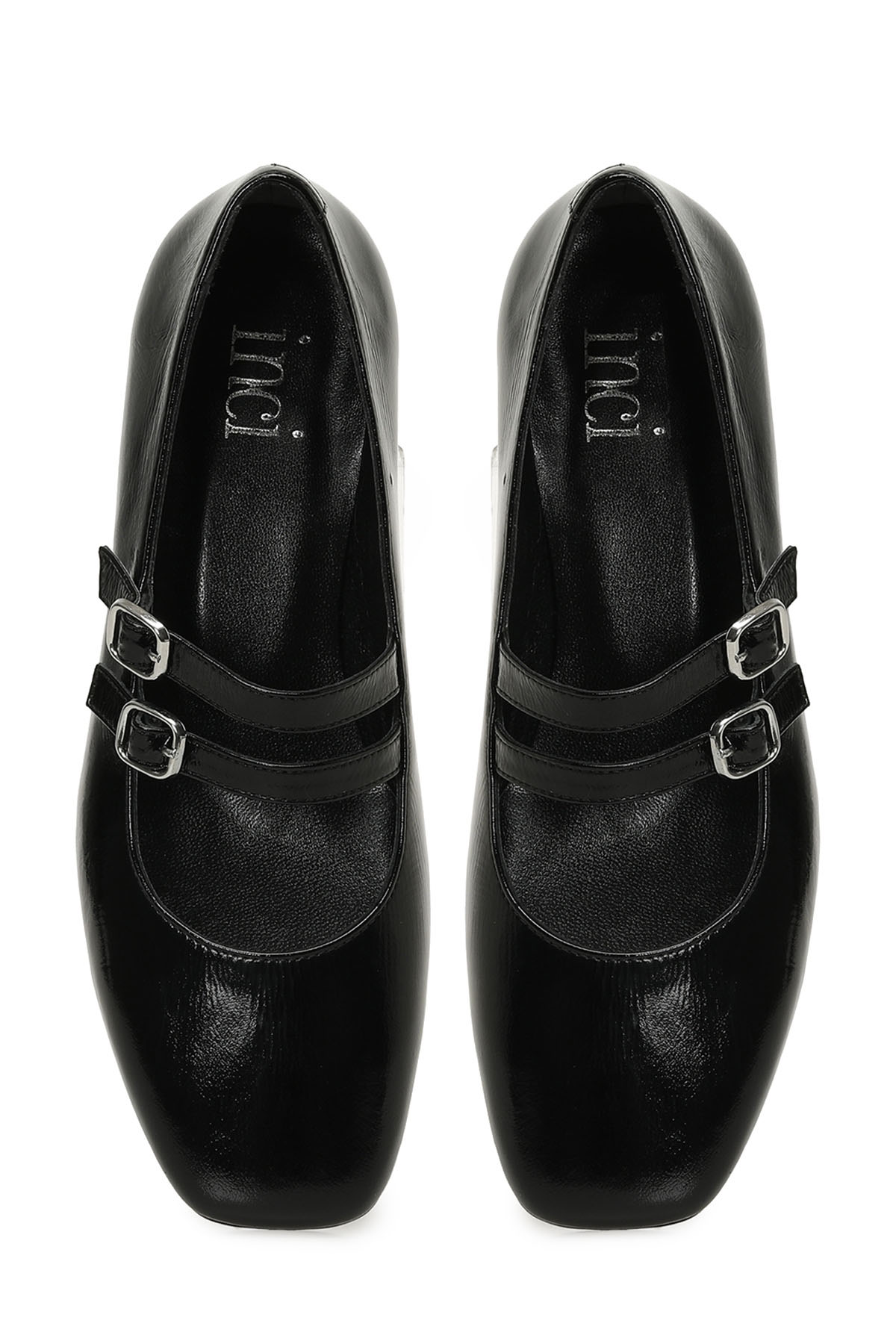 INCI TAN 5PR Siyah Kadın Babet - Görsel 5