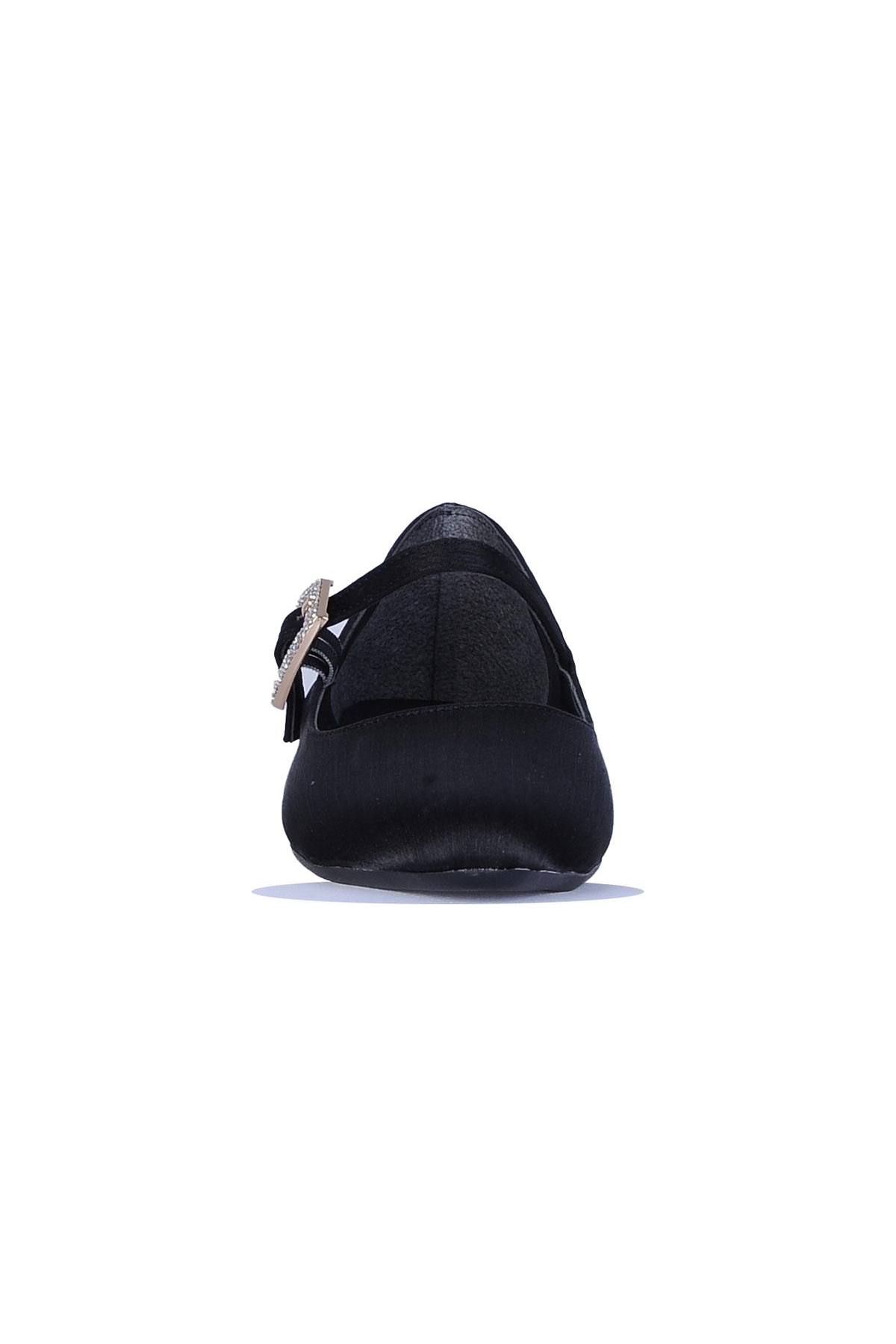 Renesme Tokalı Saten Kadın Babet - Görsel 4