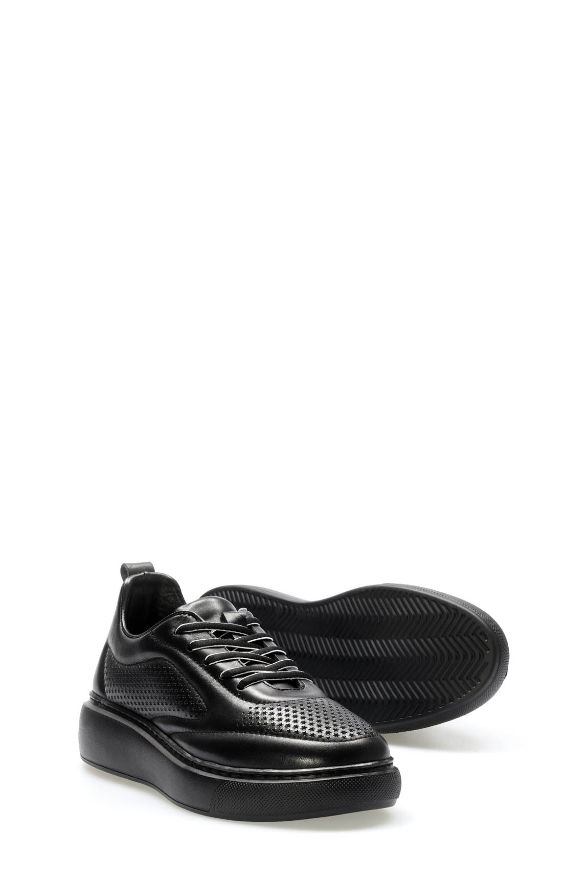 Hakiki Deri Kadın Casual Ayakkabı 583ZA2506 - Görsel 4