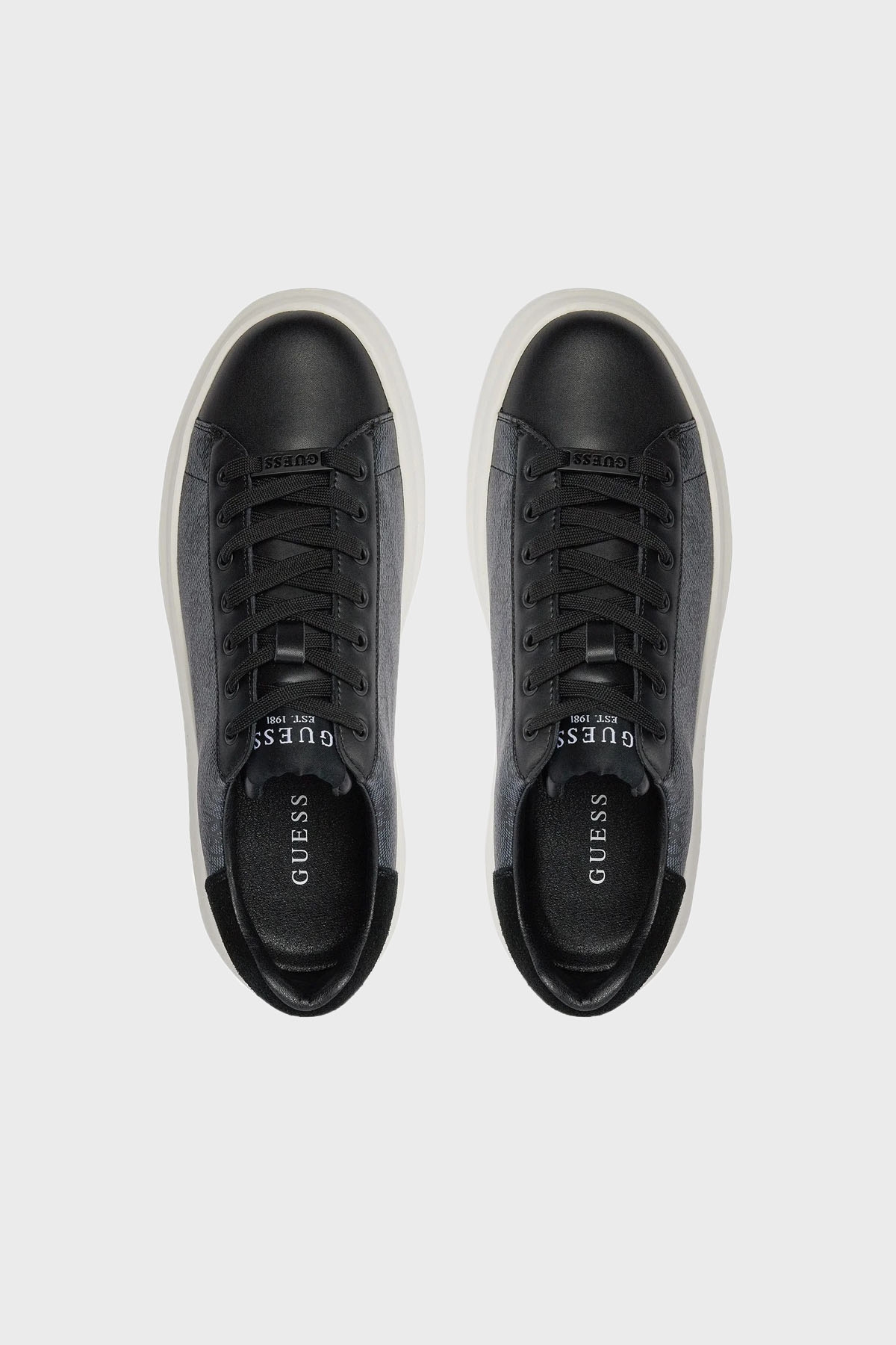Guess Guess Siyah Erkek Ayakkabı FMPVIB FAL12 BLACK Sneaker | Flo Siyah - 5. görsel