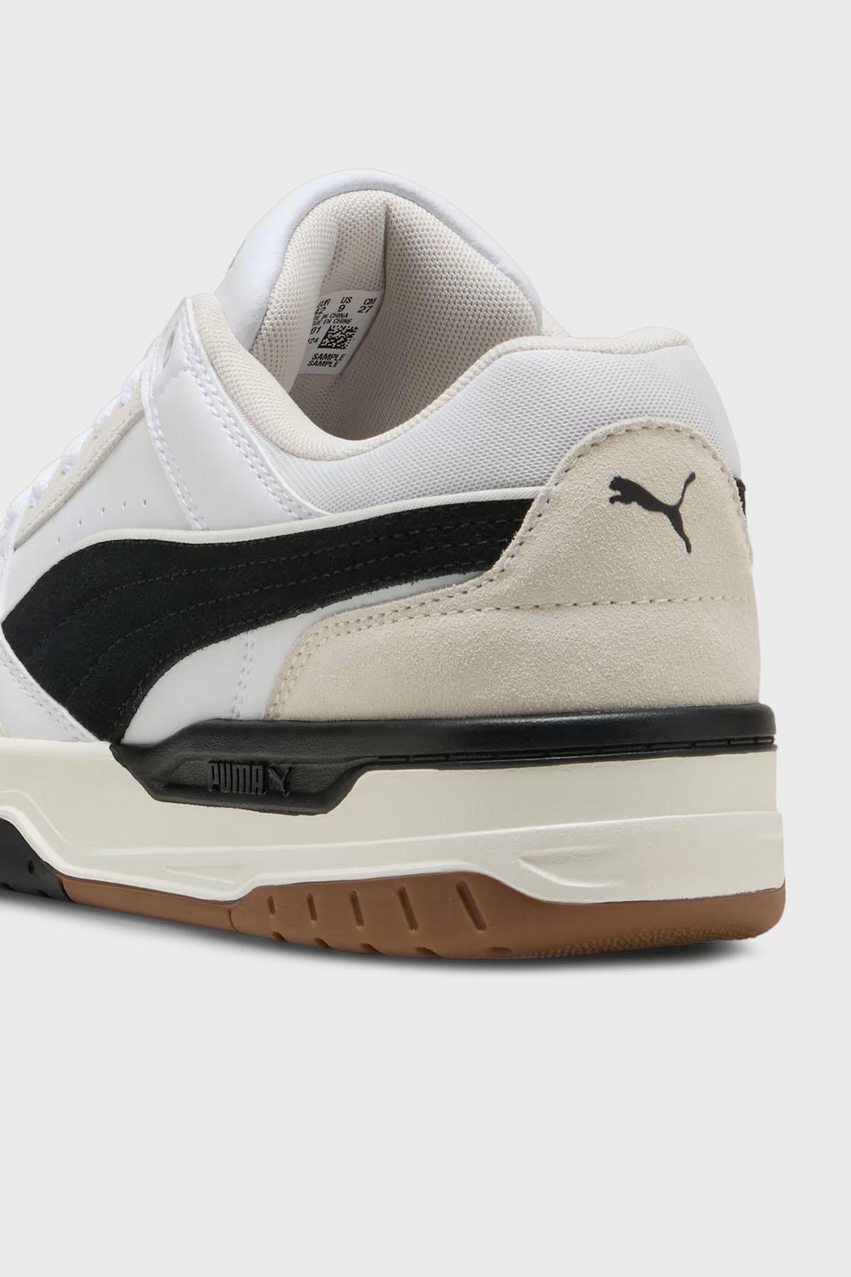 Erkek Ayakkabı 40021401 BEYAZ-SİYAH - Görsel 5