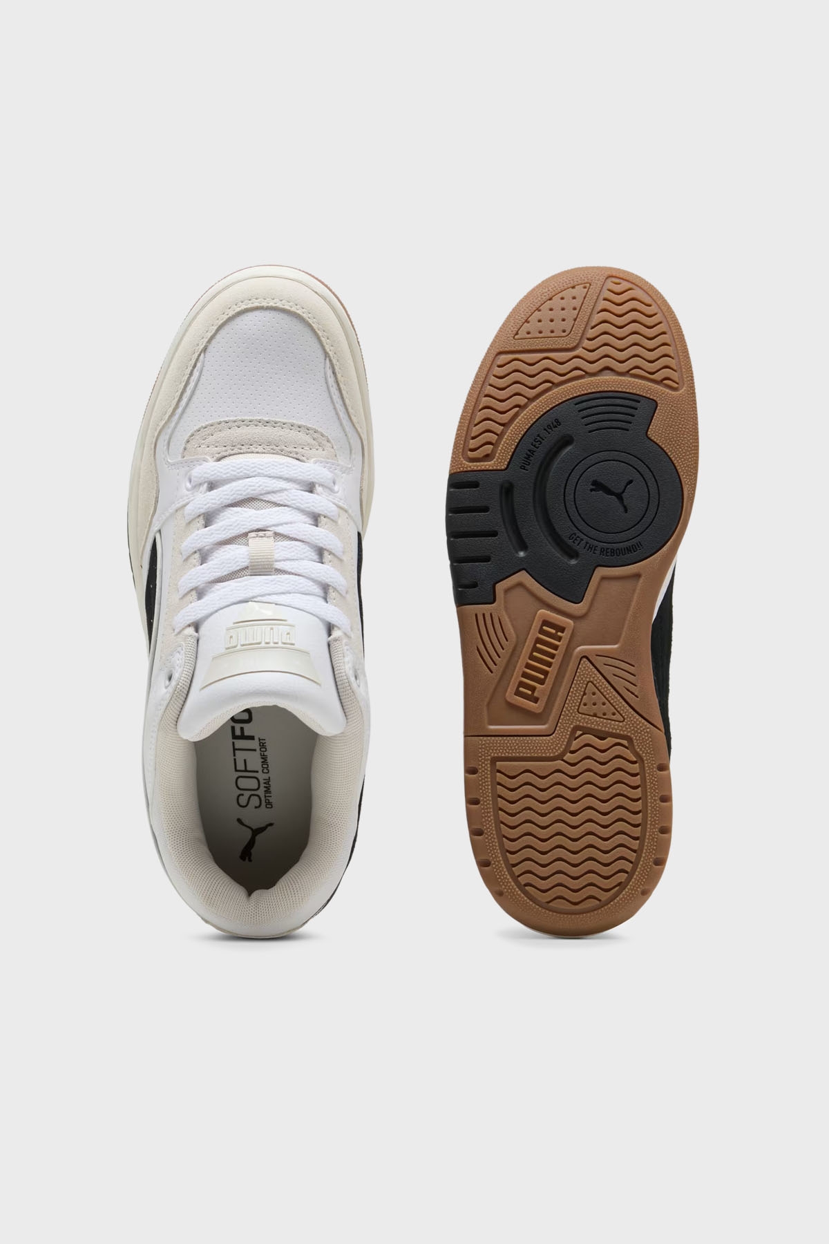 Erkek Ayakkabı 40021401 BEYAZ-SİYAH - Görsel 6