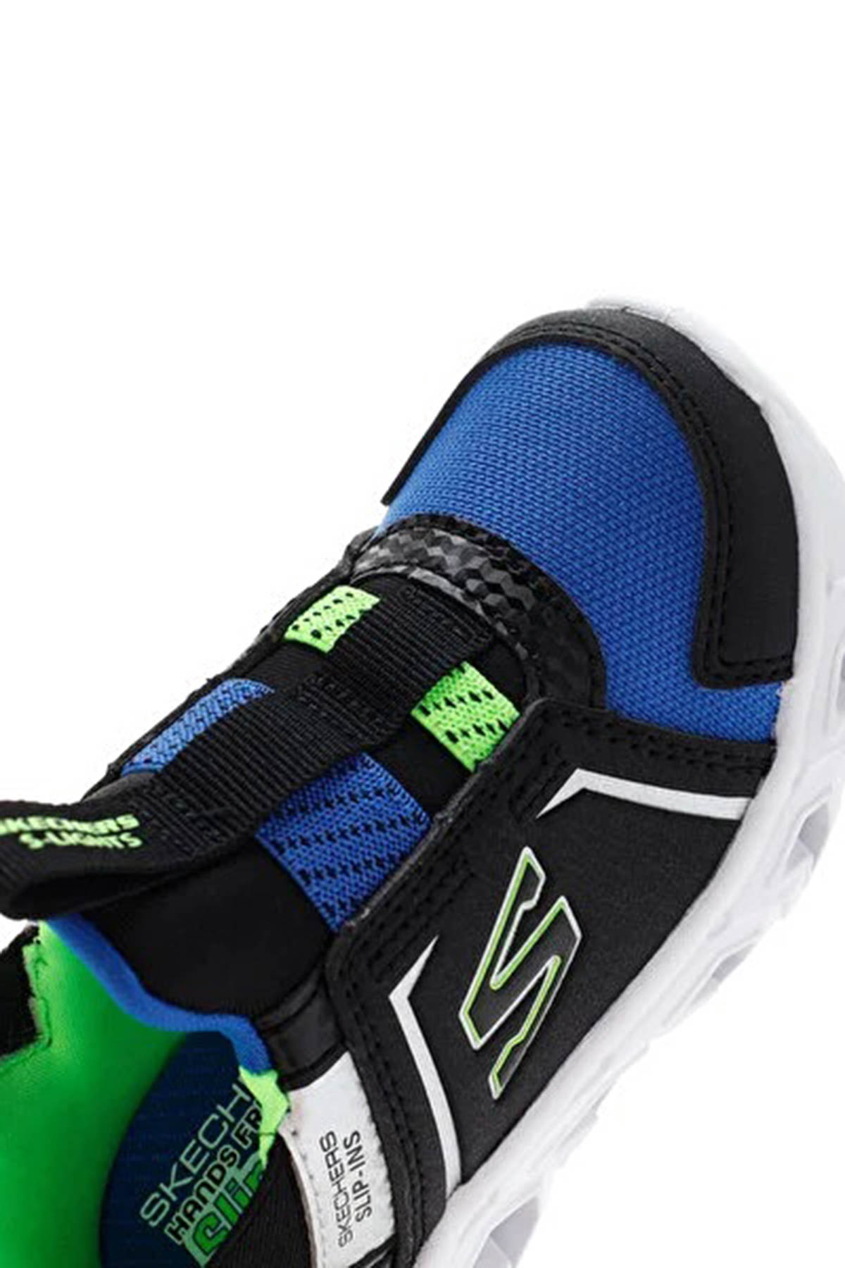 Skechers Skechers HYPNO-FLASH 2.0 Siyah Erkek Çocuk Sneaker | Flo Siyah - 6. görsel