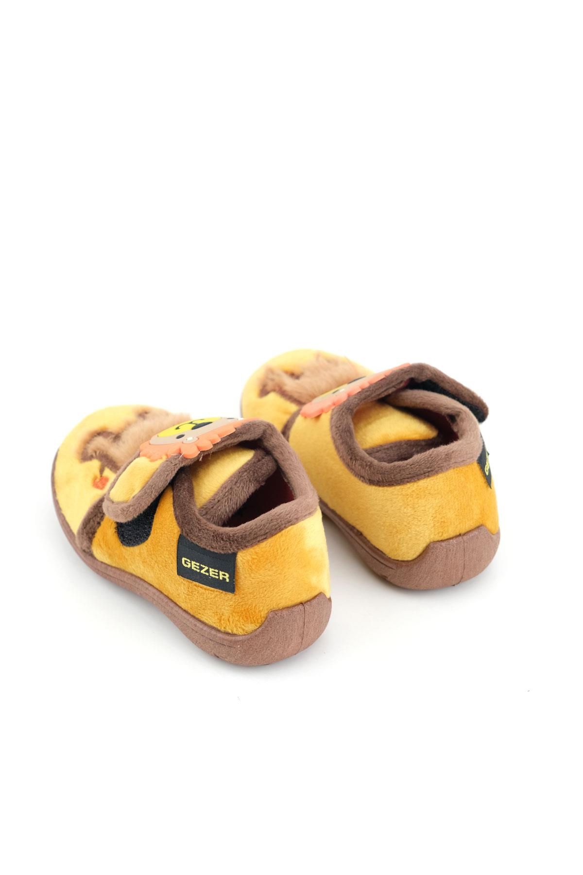 Erkek Çocuk Bebek Kışlık Cırtlı Ayarlanabilir Günlük Okul Kreş Panduf Ayakkabı - Görsel 5