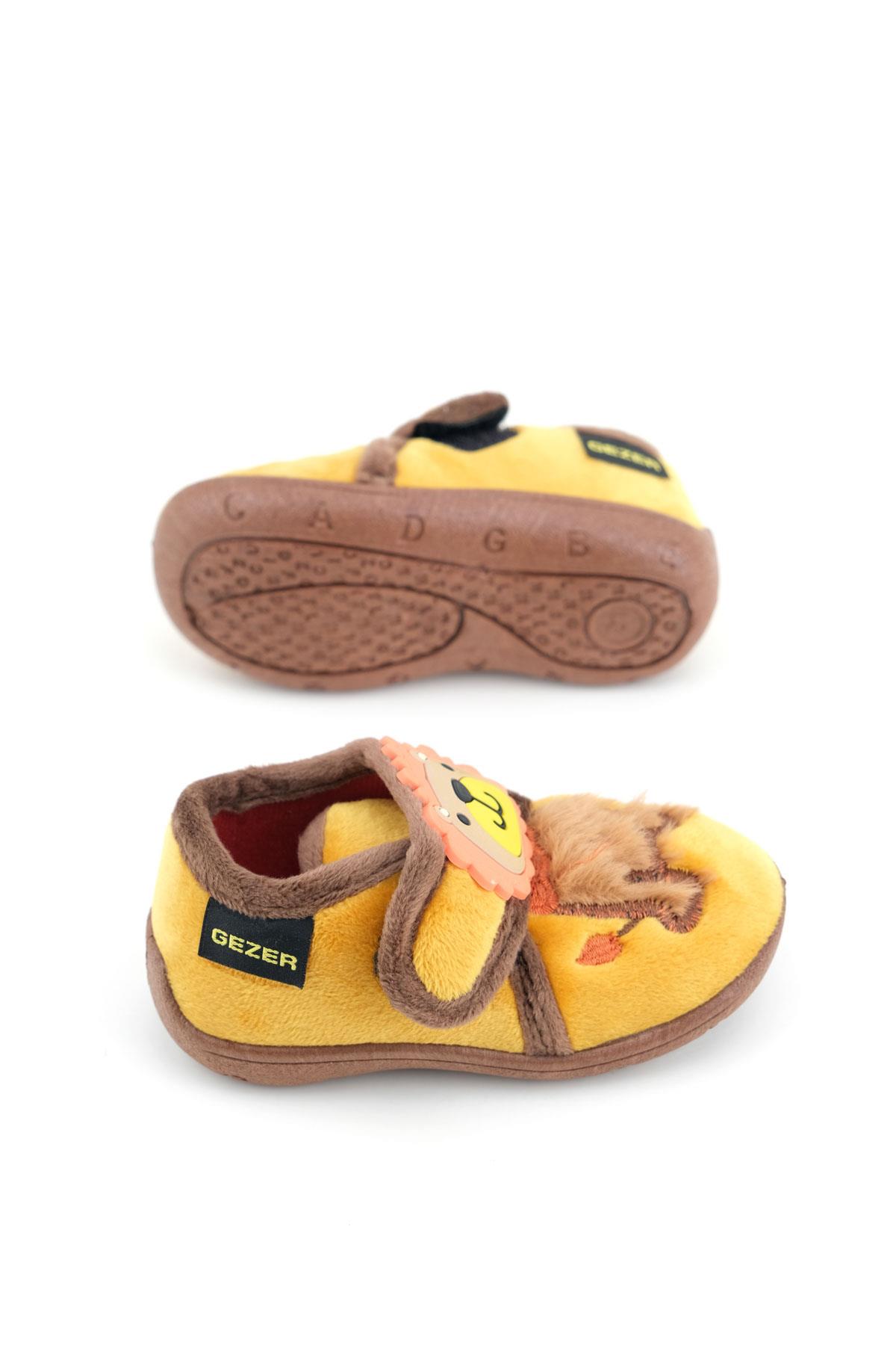 Erkek Çocuk Bebek Kışlık Cırtlı Ayarlanabilir Günlük Okul Kreş Panduf Ayakkabı - Görsel 6