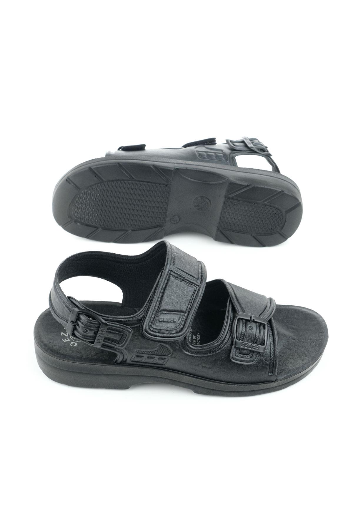 04003 Erkek Ortopedik Hac Umre Günlük Sandalet - Görsel 6