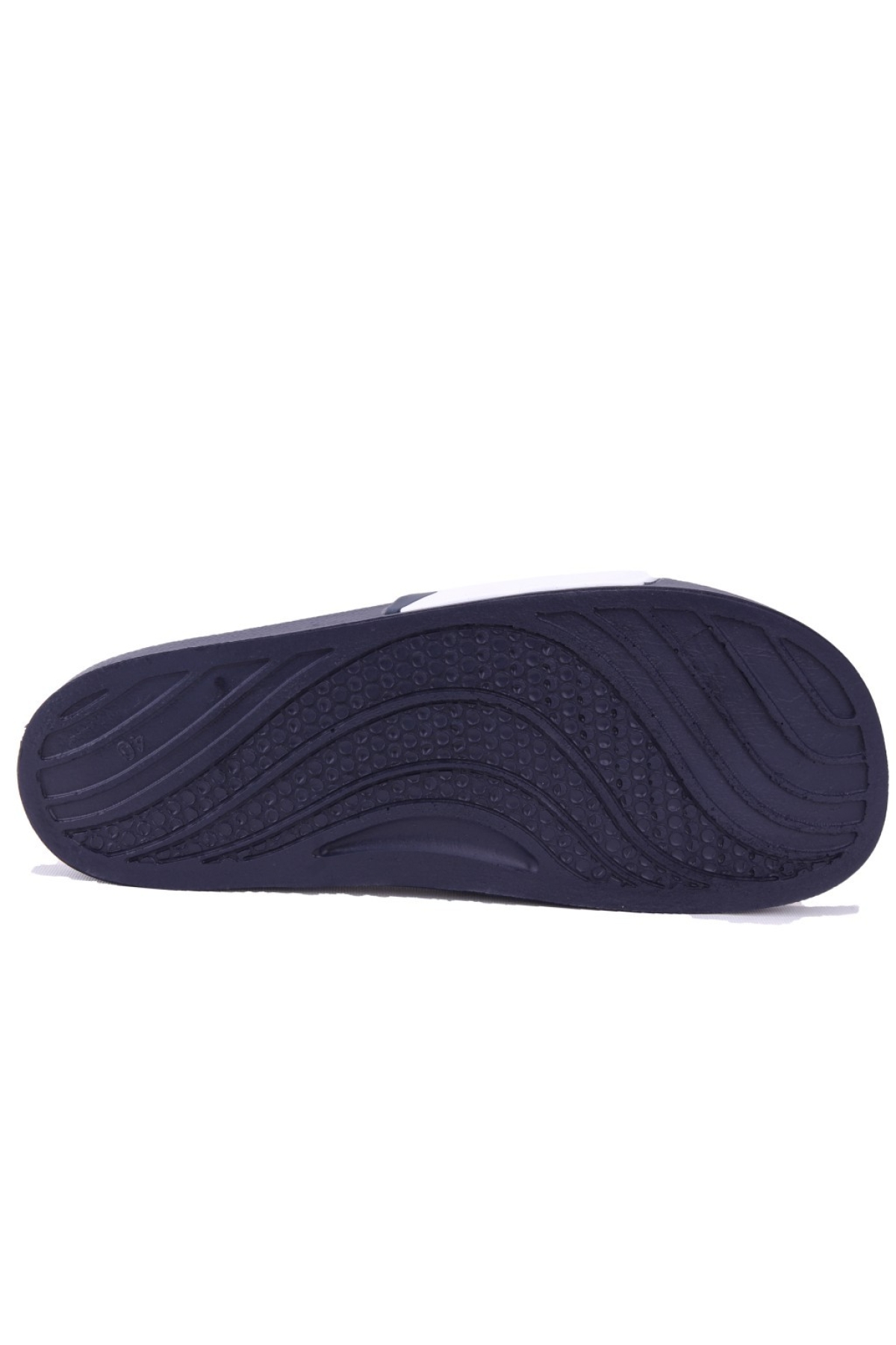 S263071 Lacivert Beyaz Günlük Ortopedik Erkek Spor Terlik - Görsel 5