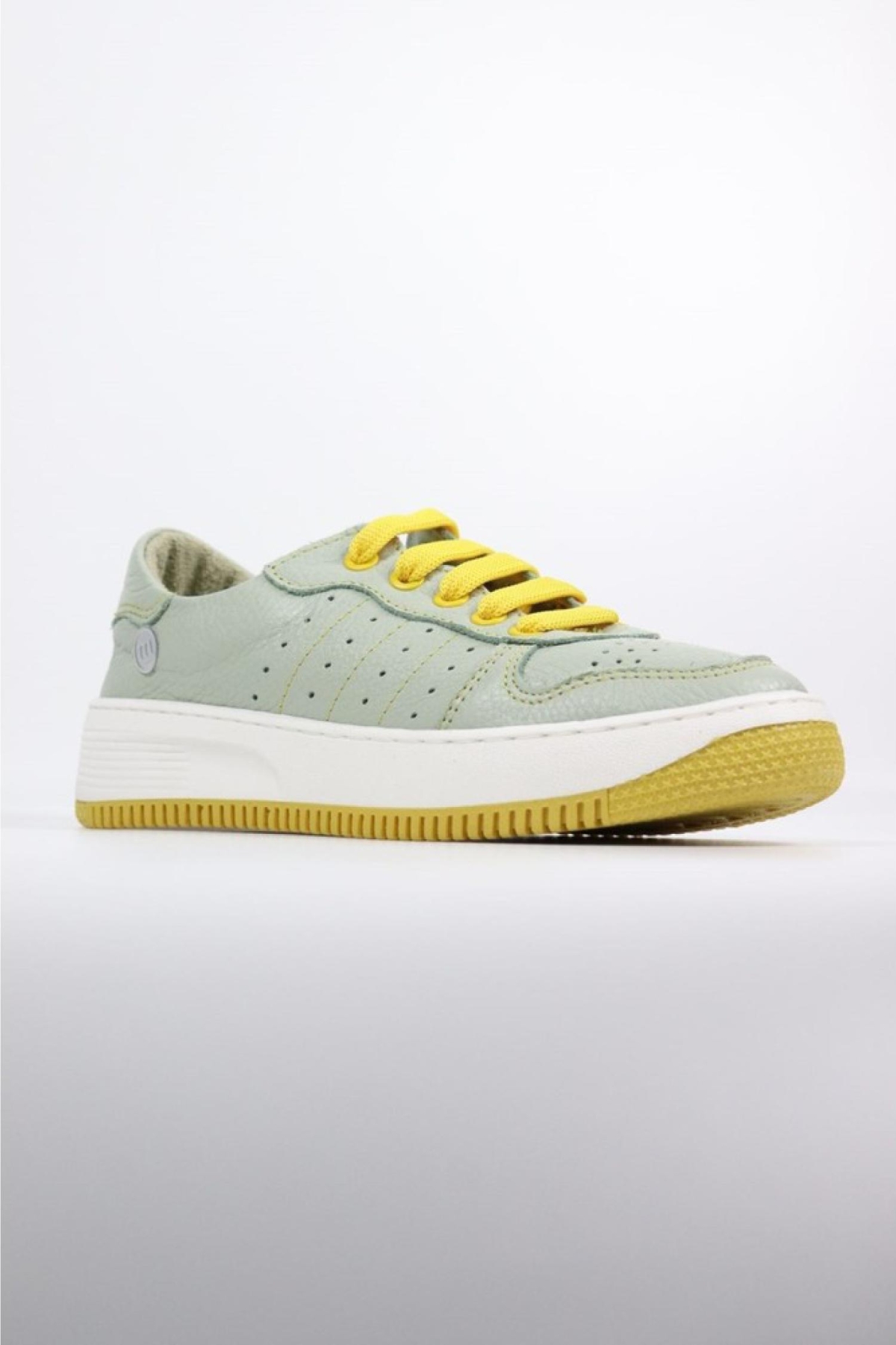 D25Ya-435 Kadın Deri Sneaker Ayakkabı - Görsel 3