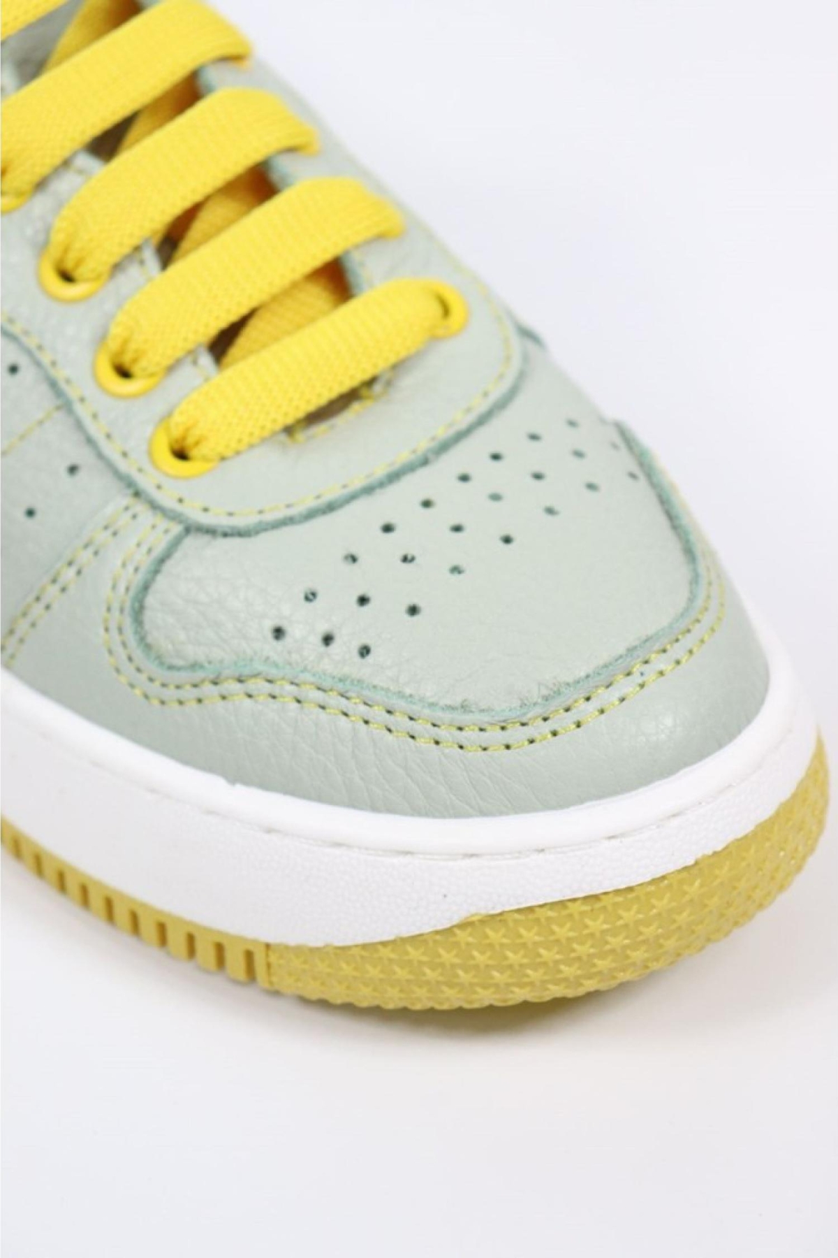 D25Ya-435 Kadın Deri Sneaker Ayakkabı - Görsel 4