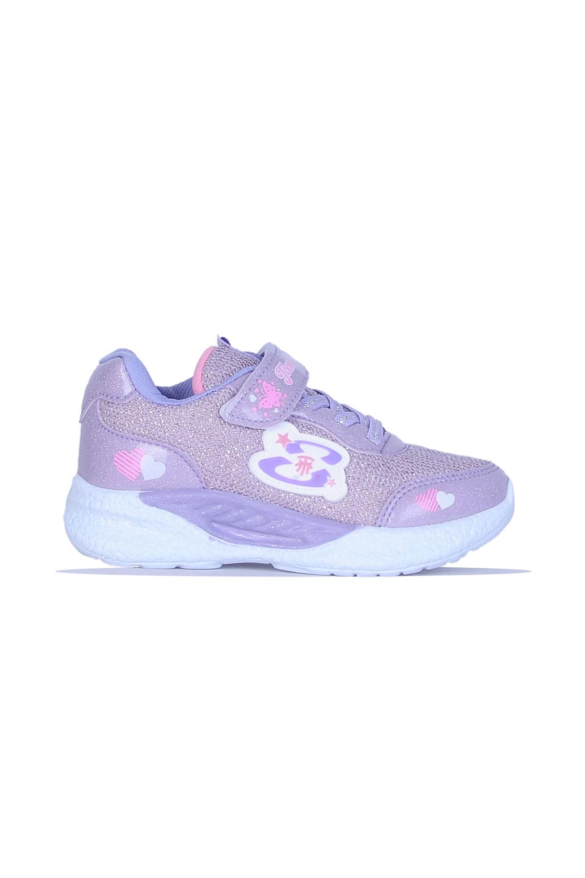 125 Toom Lila Simli Kız Çocuk Spor Ayakkabı - Görsel 2