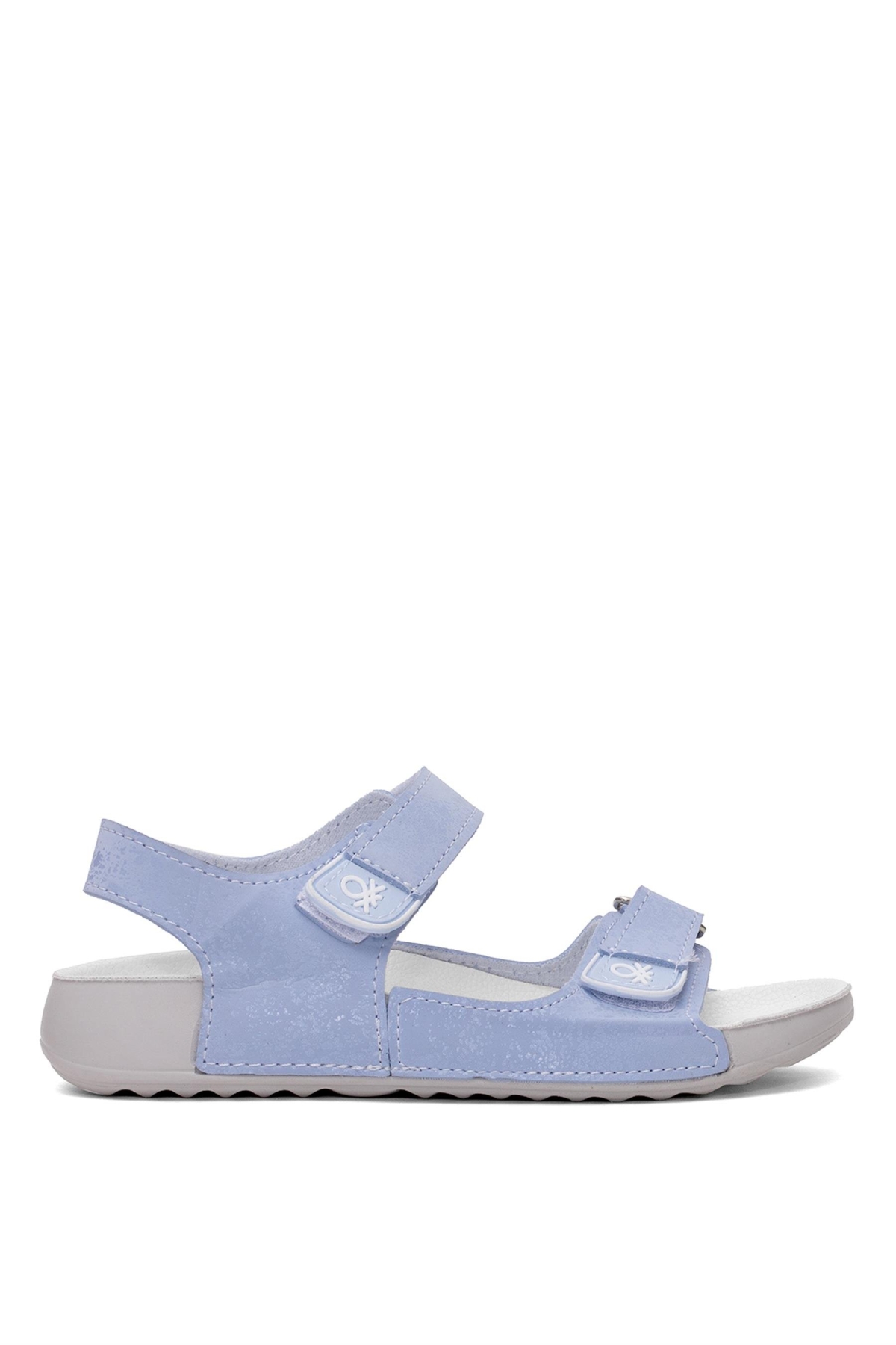 BN-1419 Filet Erkek Çocuk Düz Sandalet Mavi - Görsel 2