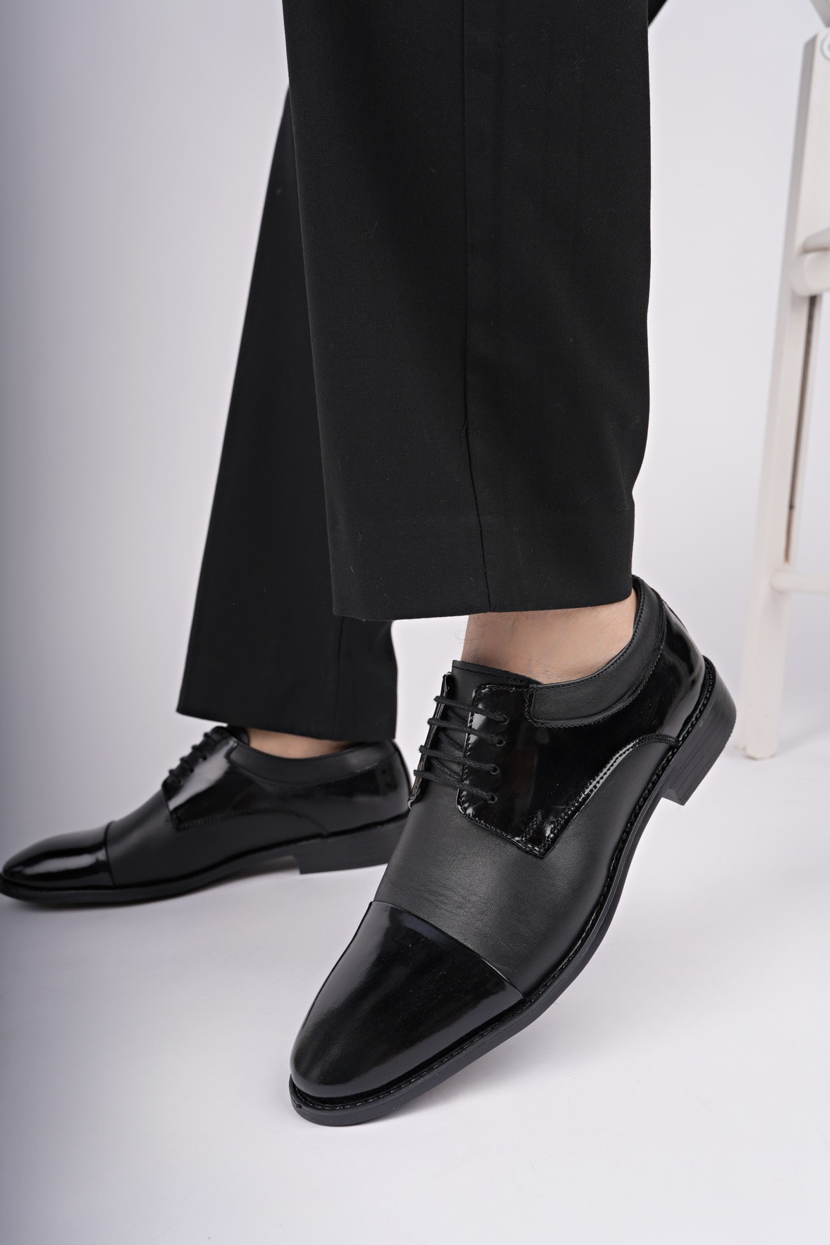 MİTKOV Hakiki Deri Klasik Günlük Ortopedik Bağcıklı Erkek Ayakkabı - Görsel 6