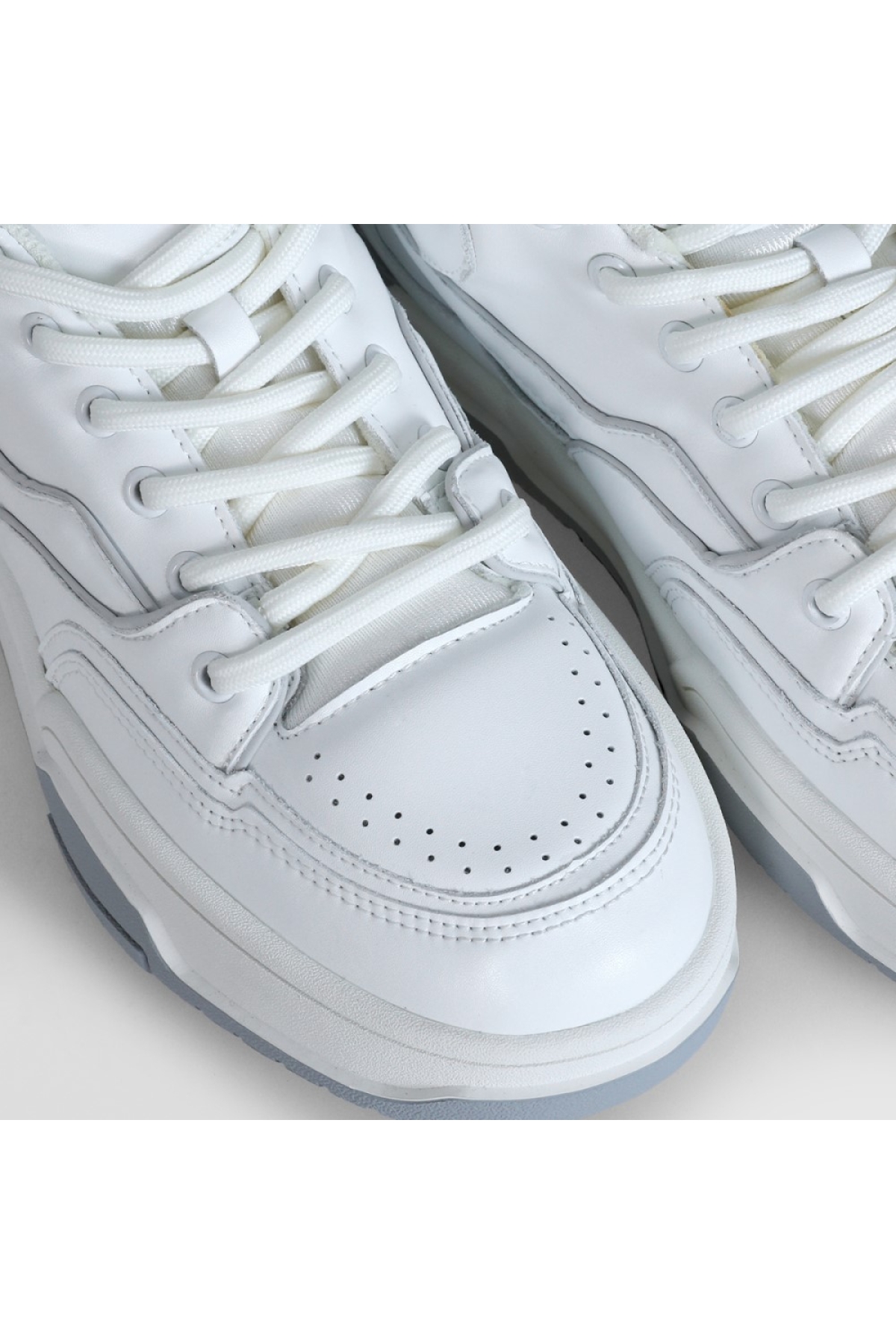 Lufıan Mark 112230194 Beyaz Deri Erkek Spor Ayakkabı - Görsel 4