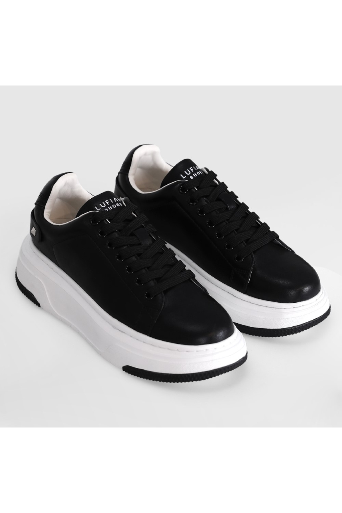 Lufıan Adel 121230017 Siyah Deri Unisex Spor Ayakkabı - Görsel 4