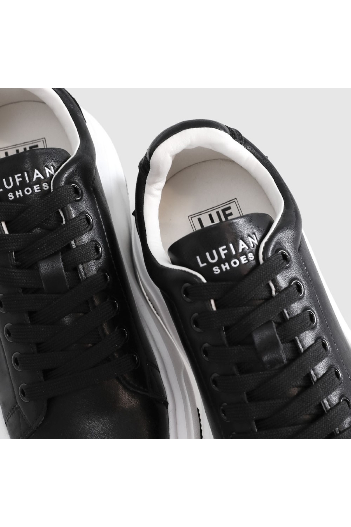 Lufıan Adel 121230017 Siyah Deri Unisex Spor Ayakkabı - Görsel 5