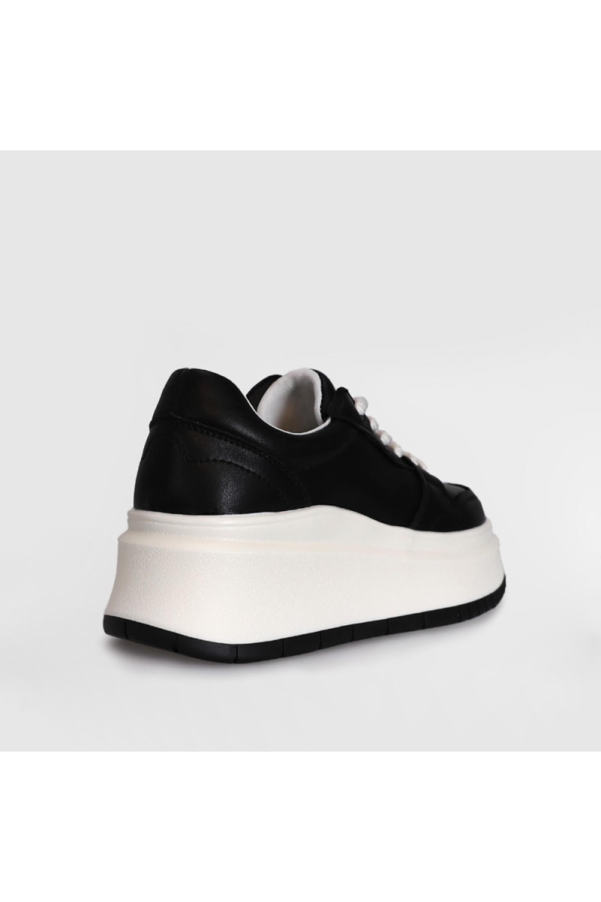 Lufıan Laura 121230003 Siyah Deri Unisex Spor Ayakkabı - Görsel 3