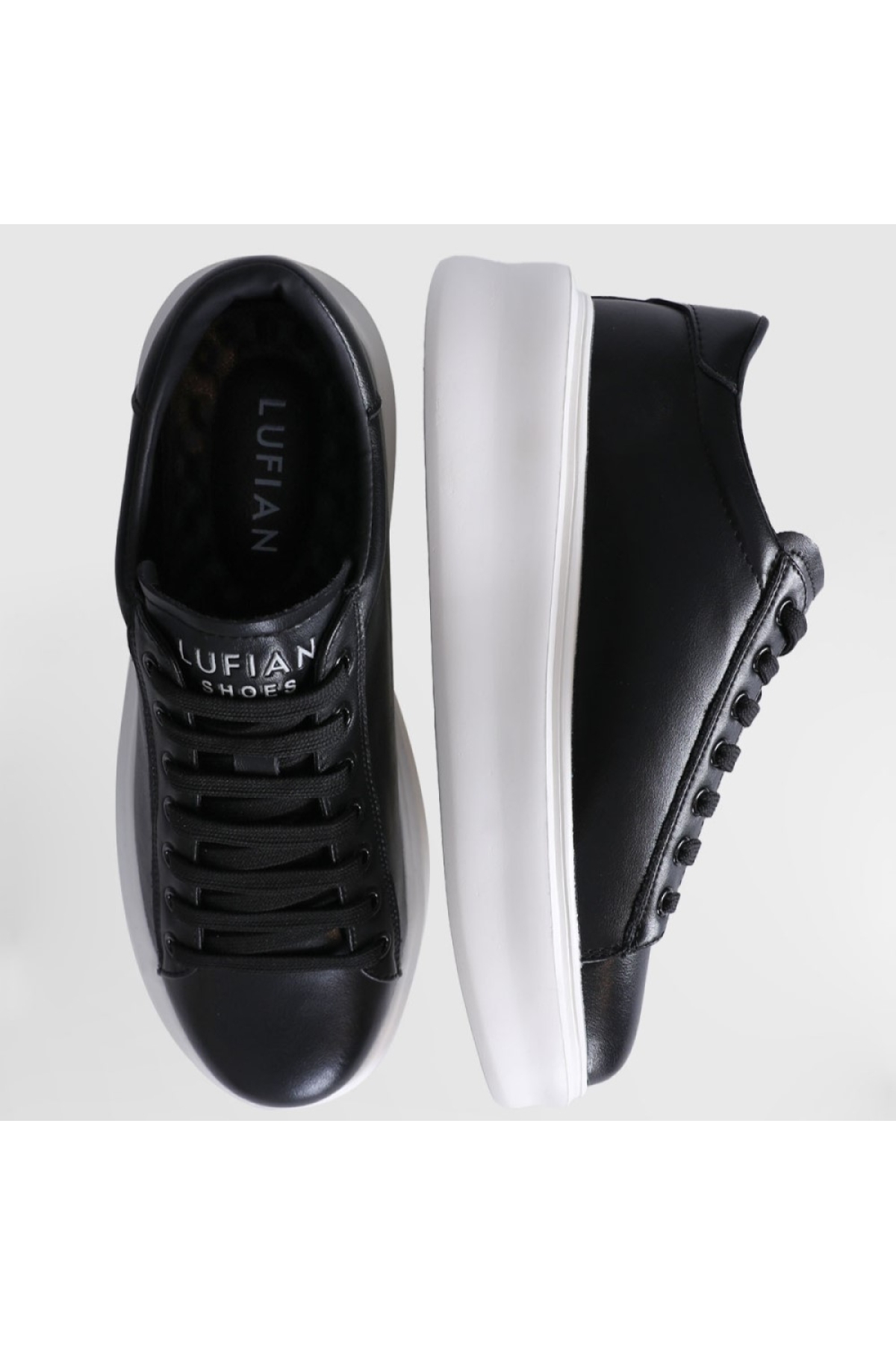 Lufıan Gage 112230205 Siyah Byz Deri Erkek Spor Ayakkabı - Görsel 4