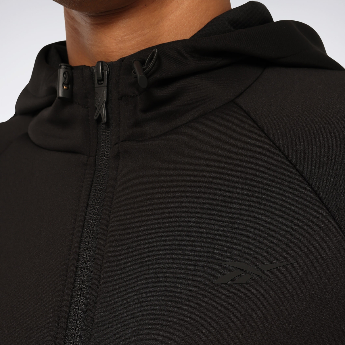 Reebok BADEN FZ Siyah Erkek Eşofman Üstü