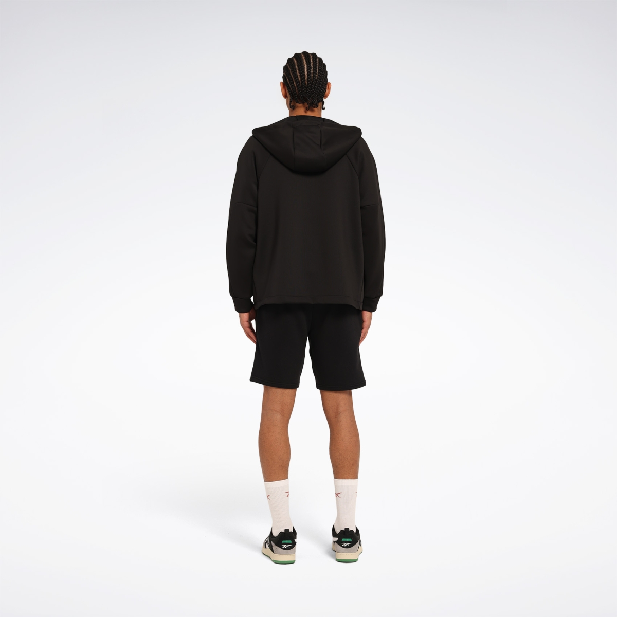 Reebok BADEN FZ Siyah Erkek Eşofman Üstü