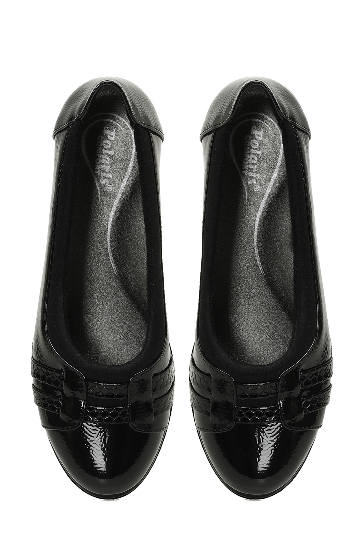 167022.RZ5PR Siyah Kadın Dolgu Ayakkabı - Görsel 5