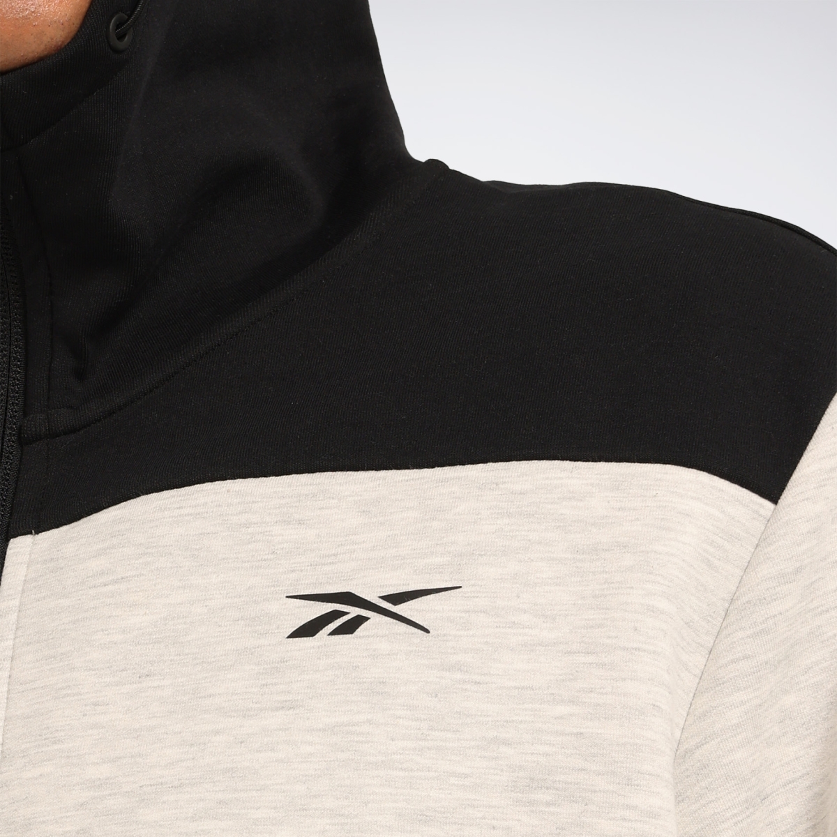 Reebok ESENTE FZ Gri Erkek Eşofman Üstü