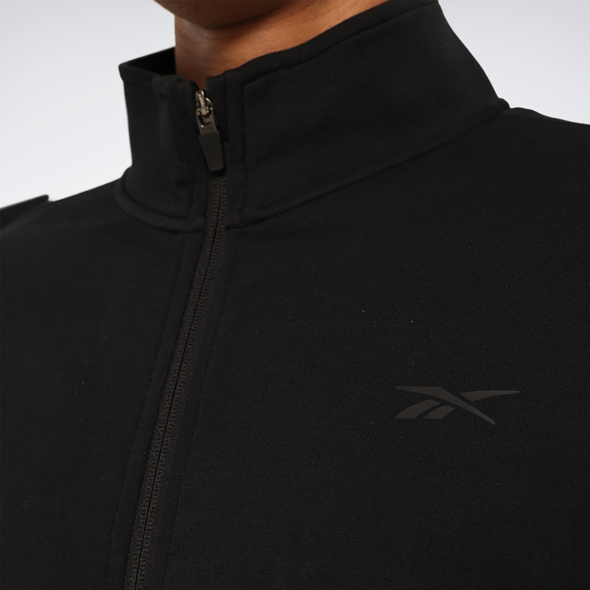 Reebok HERITA FZ Siyah Erkek Eşofman Üstü