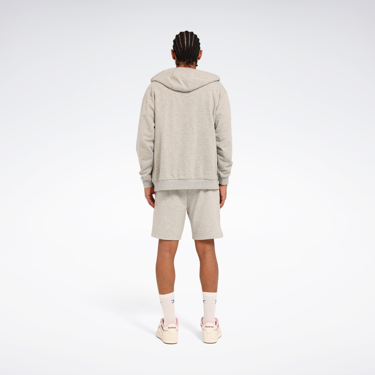 Reebok NEW ID REG FZ Gri Erkek Eşofman Üstü