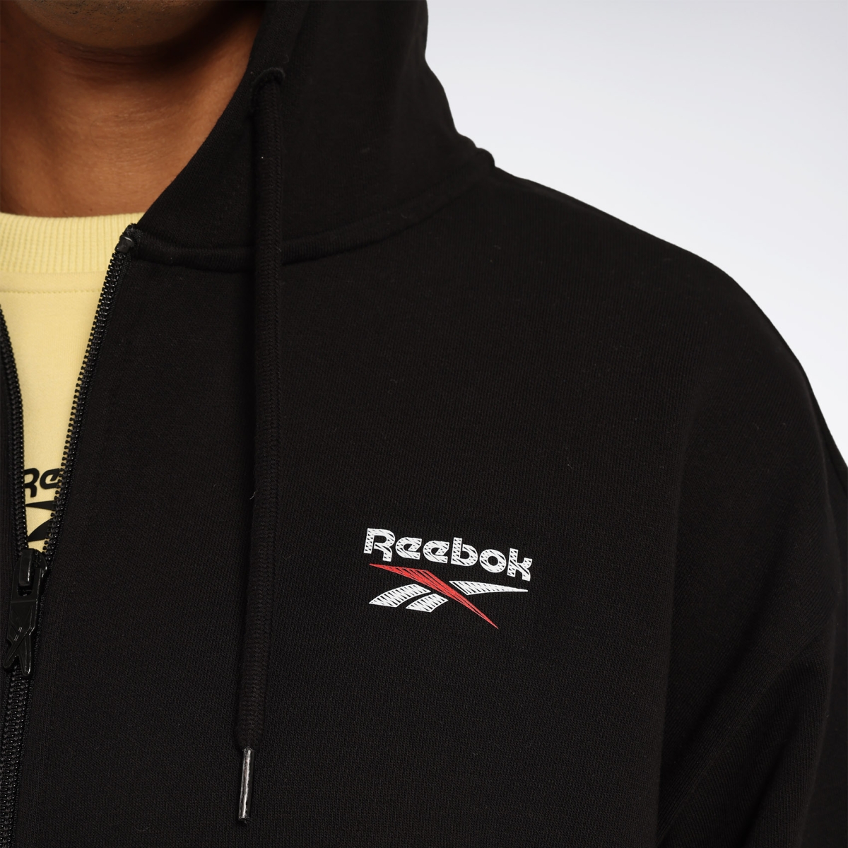 Reebok NEW ID REG FZ Siyah Erkek Eşofman Üstü