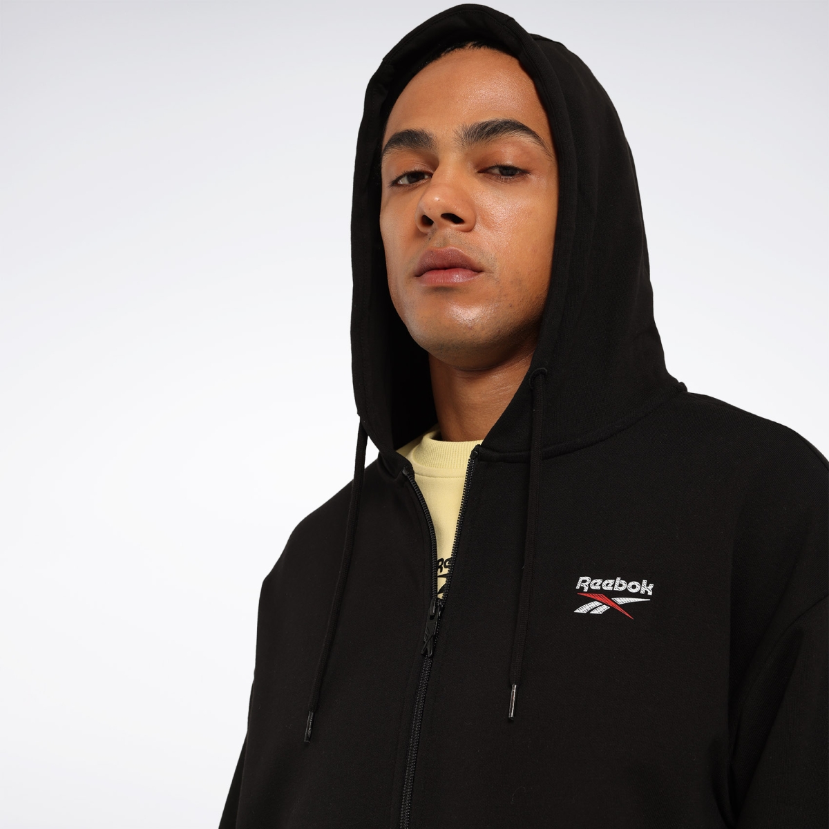 Reebok NEW ID REG FZ Siyah Erkek Eşofman Üstü