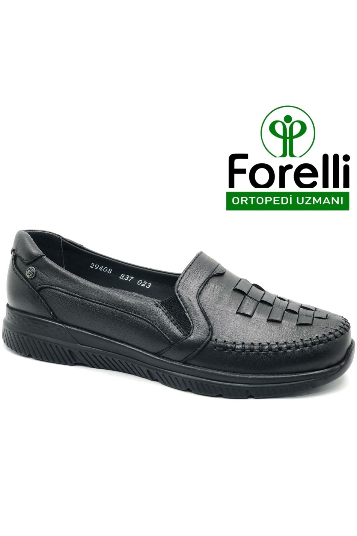 Olivia Hakiki Deri Ortopedik Comfort Kadın Casual Ayakkabı - Görsel 3