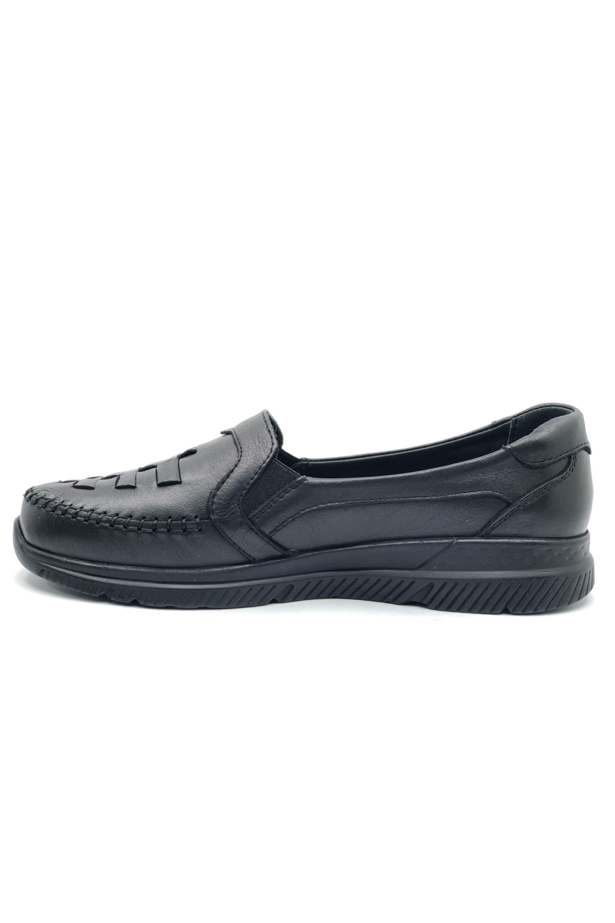 Olivia Hakiki Deri Ortopedik Comfort Kadın Casual Ayakkabı - Görsel 5