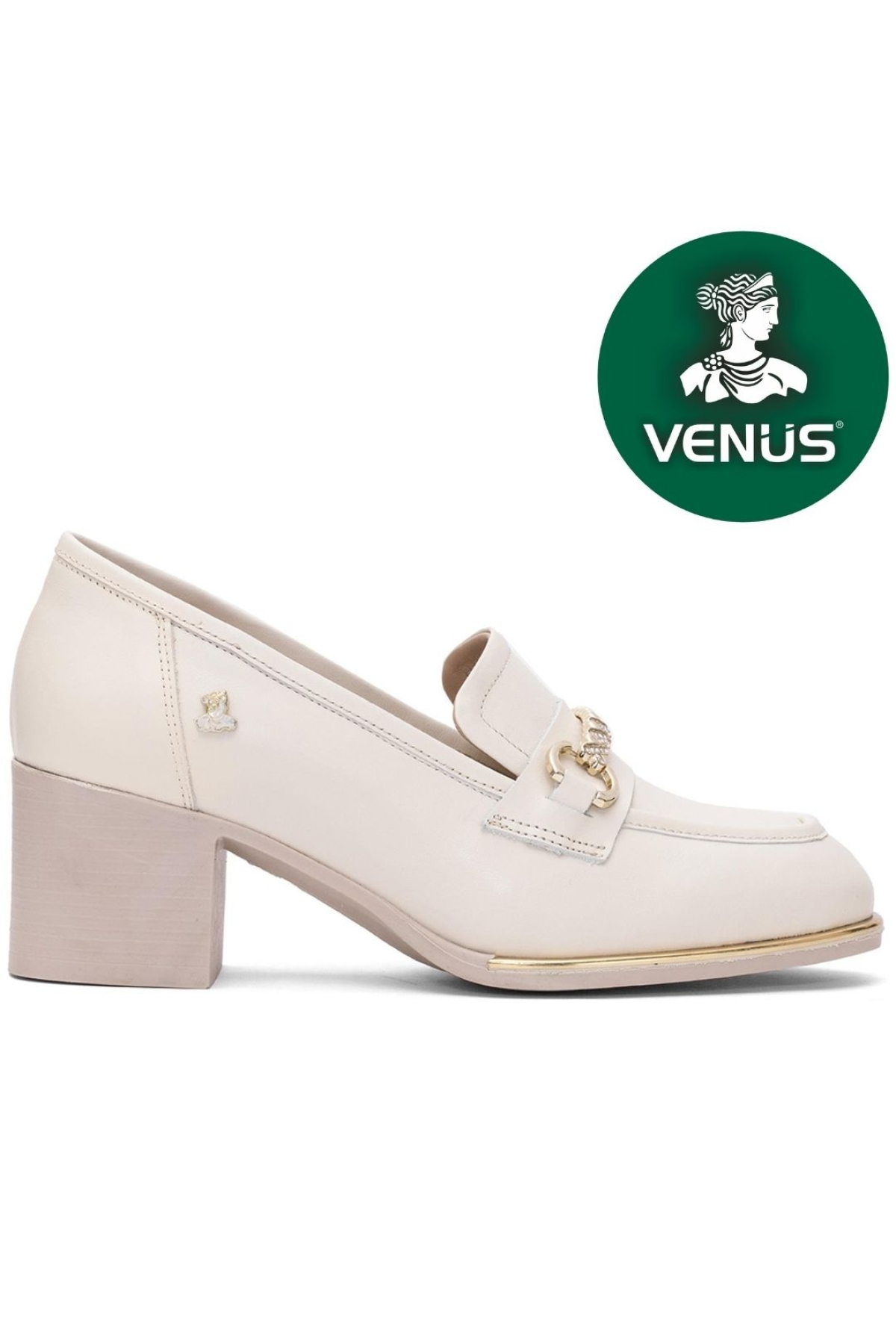 Ünve Hakiki Deri Comfort Ortopedik Kadın Topuklu Ayakkabı - Görsel 3