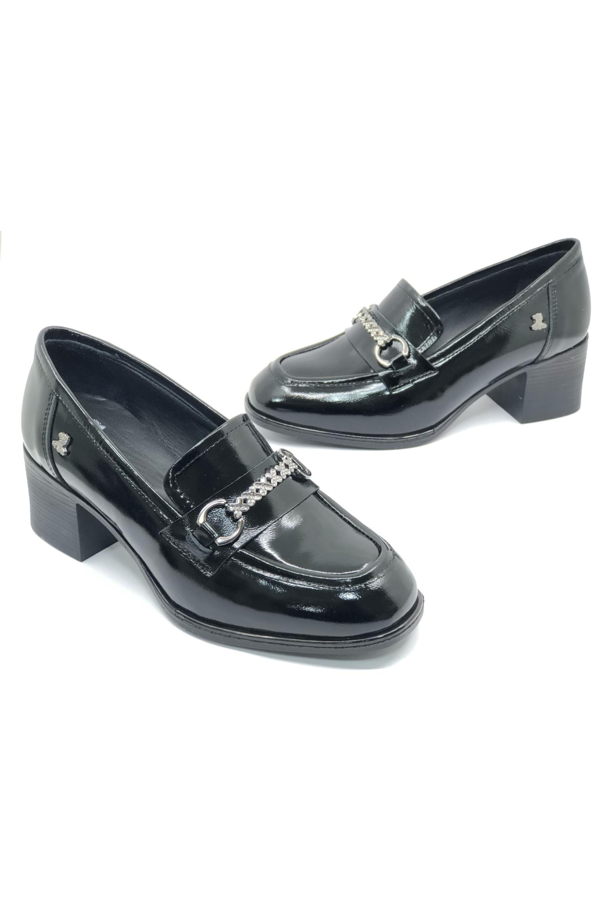 Ünve Hakiki Deri Comfort Ortopedik Kadın Topuklu Ayakkabı - Görsel 5