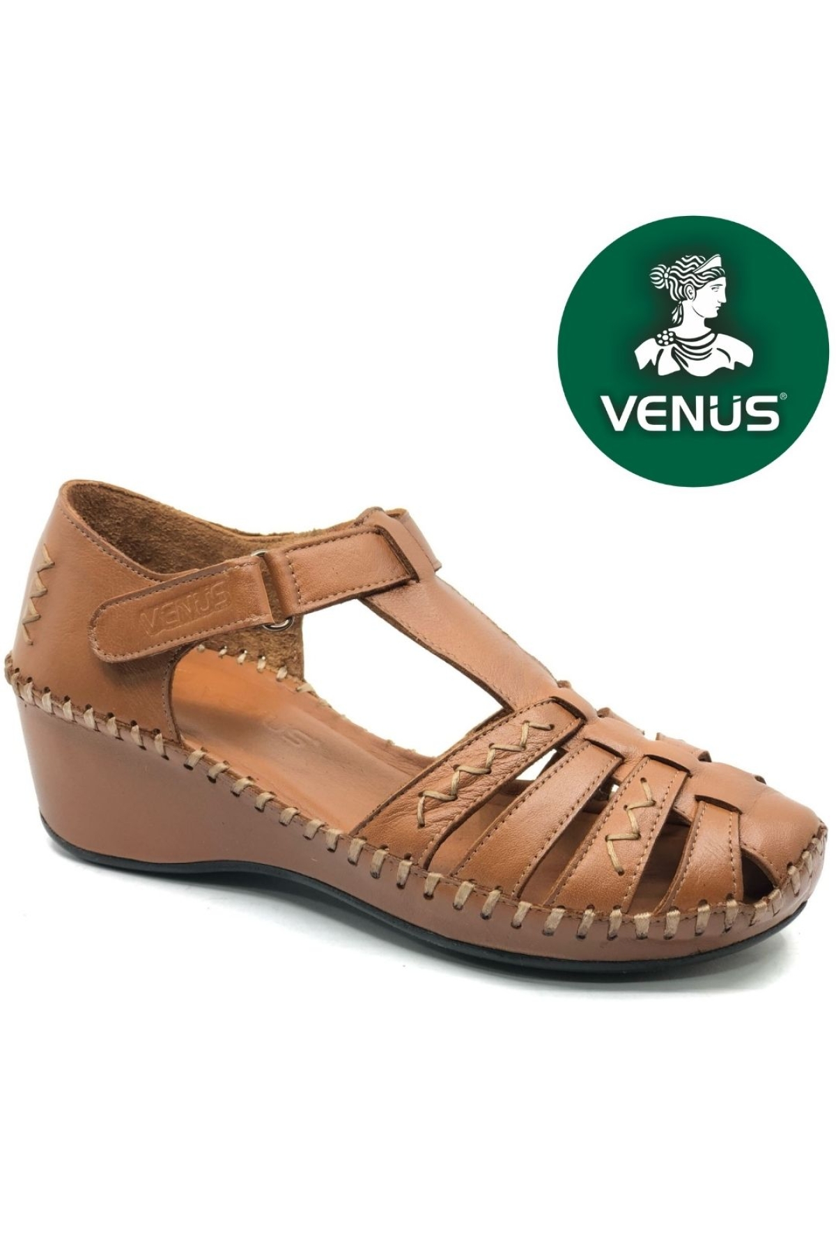 Miqula Hakiki Deri Comfort Ortopedik Kadın Sandalet - Görsel 5