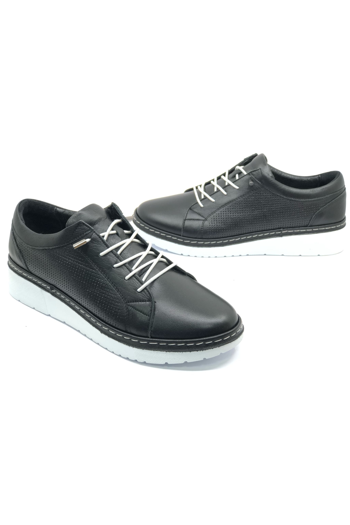 Livon Hakiki Deri Ortopedik Kadın Casual Ayakkabı - Görsel 9