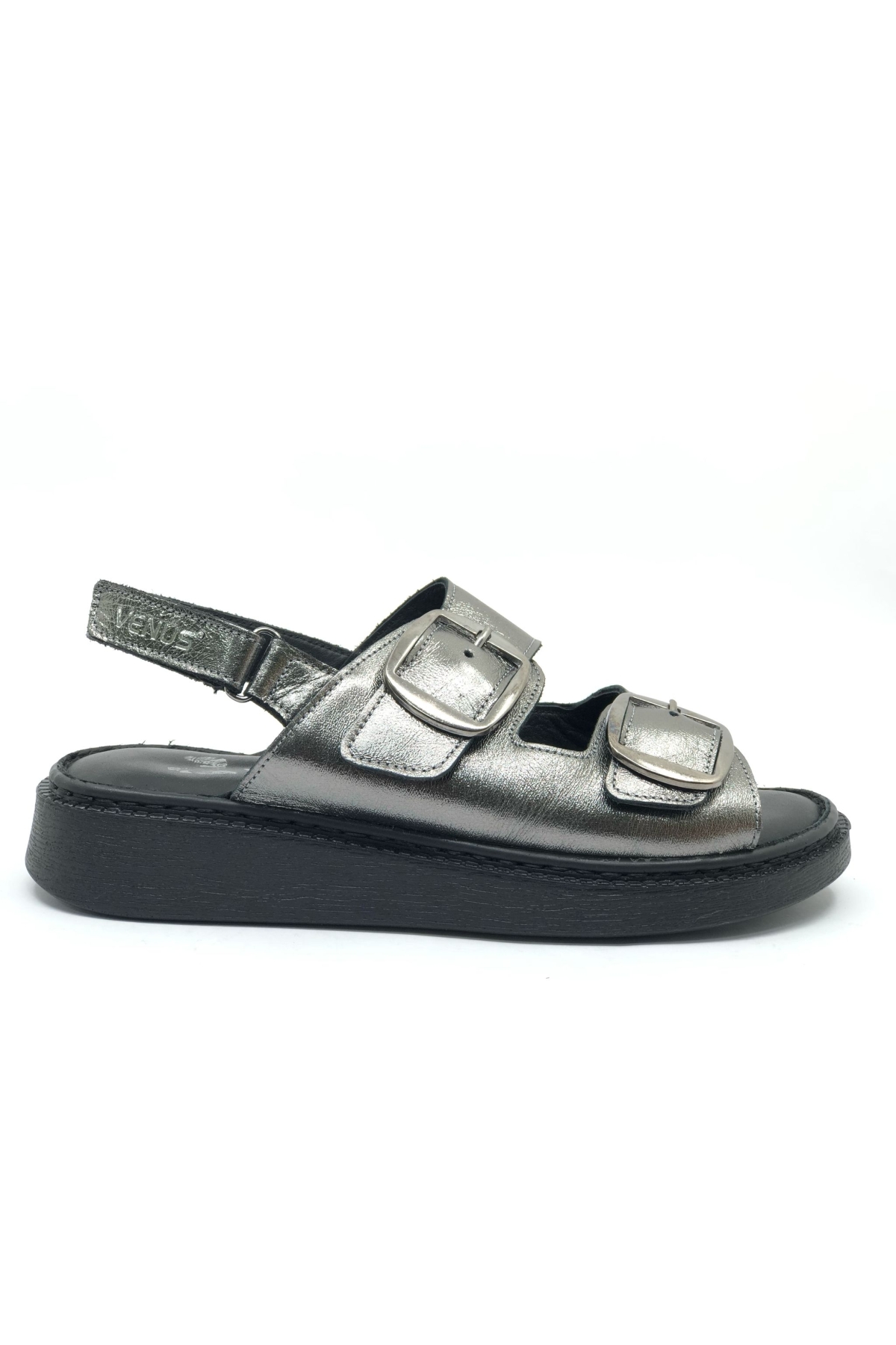 Vini Hakiki Deri Comfort Ortopedik Kadın Sandalet - Görsel 6