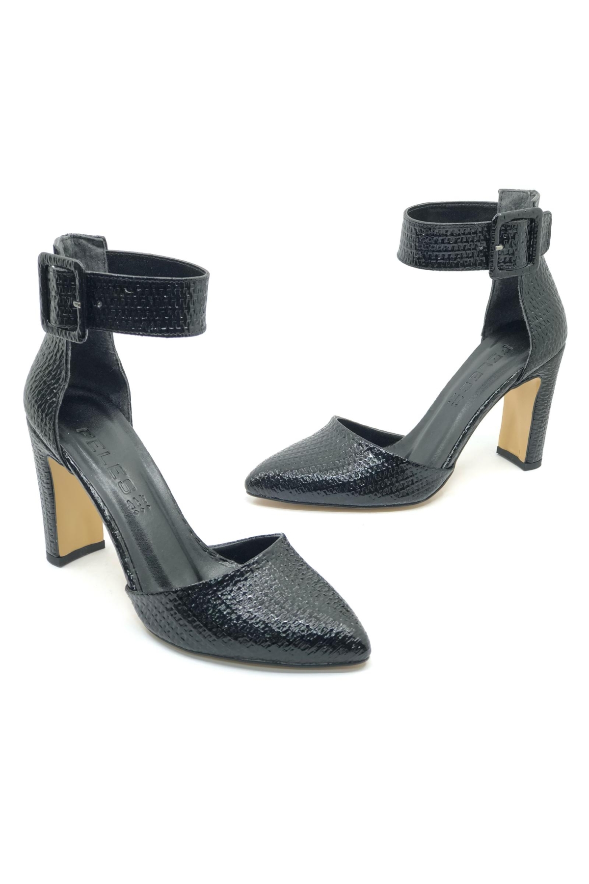Bilek Detaylı Stiletto Kadın Topuklu Ayakkabı - Görsel 2
