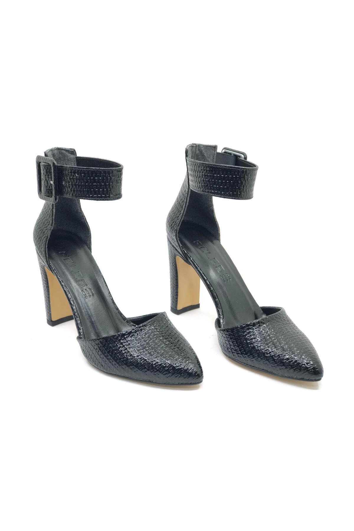 Bilek Detaylı Stiletto Kadın Topuklu Ayakkabı - Görsel 3