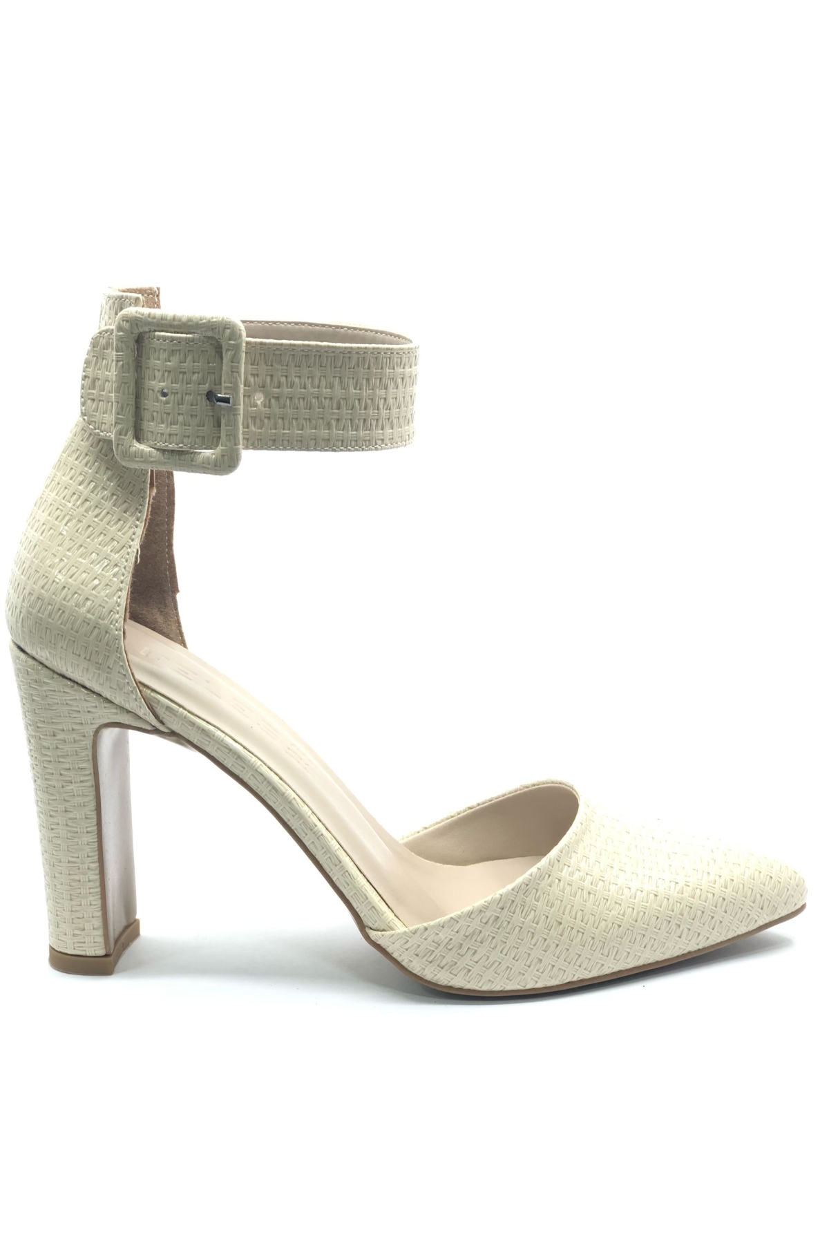 Bilek Detaylı Stiletto Kadın Topuklu Ayakkabı - Görsel 5