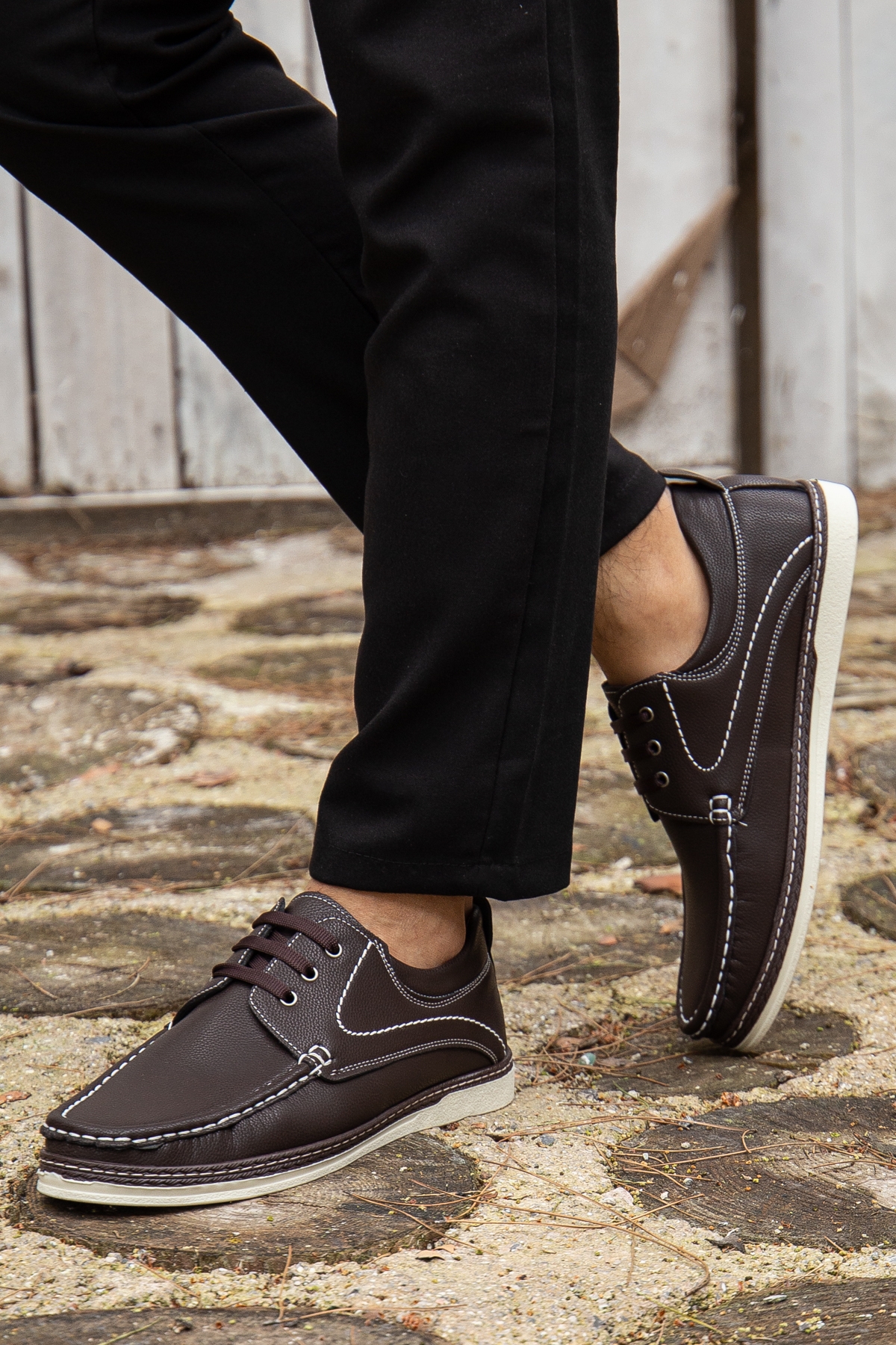 D0607 Günlük Ortopedik Erkek Casual Ayakkabı - Görsel 3